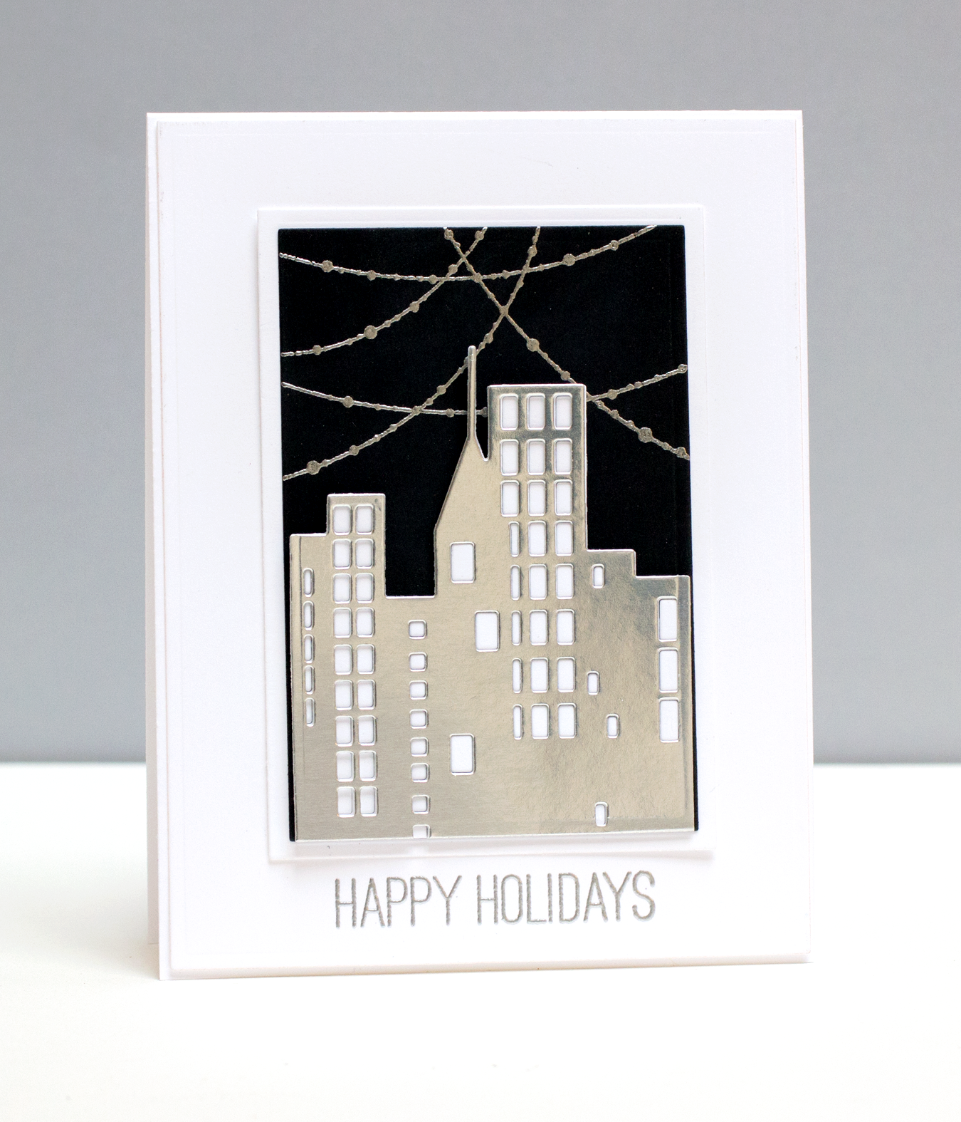 Penny Black: CAS Holiday Skyline