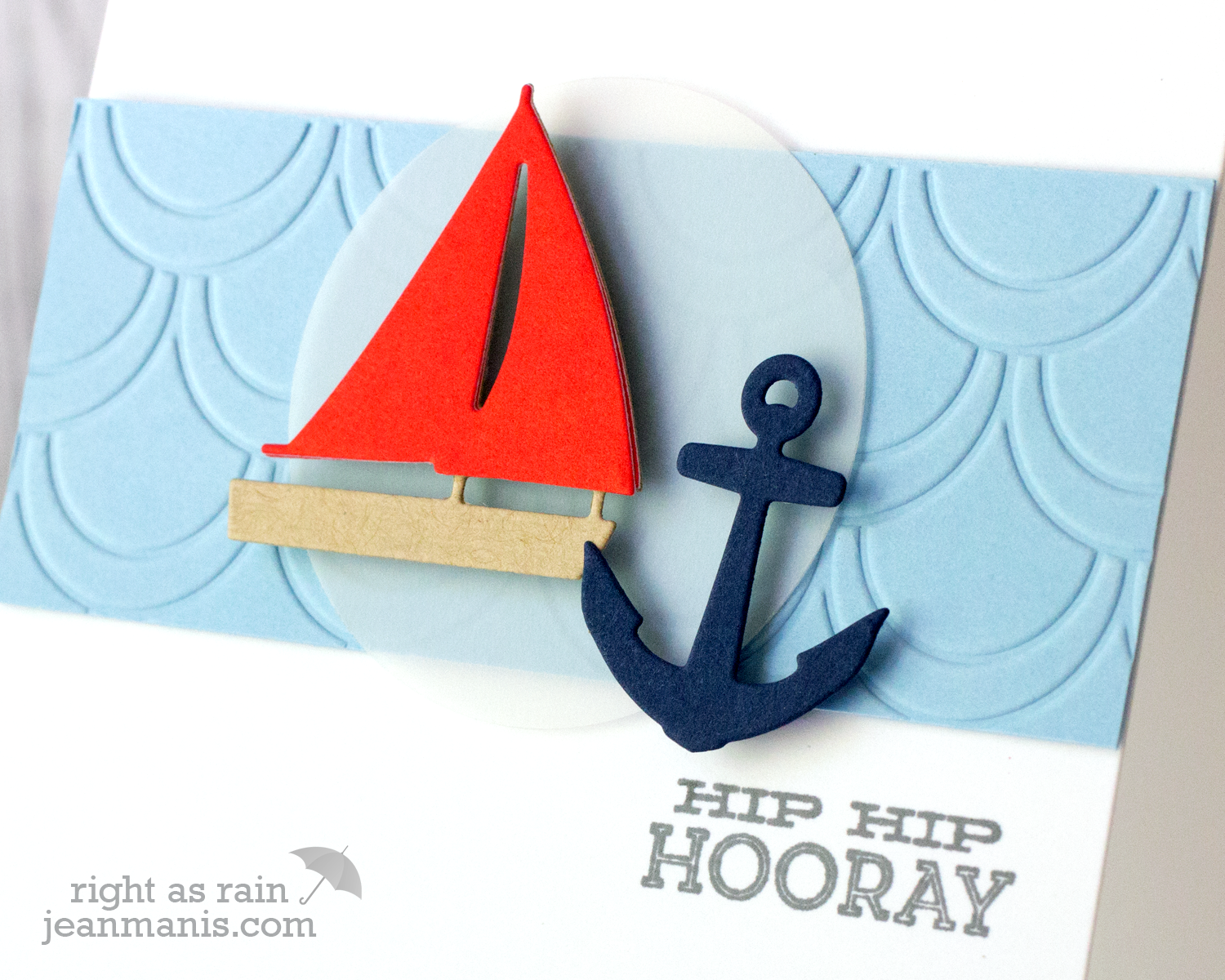 Sailing, Sailing, Greeting Card