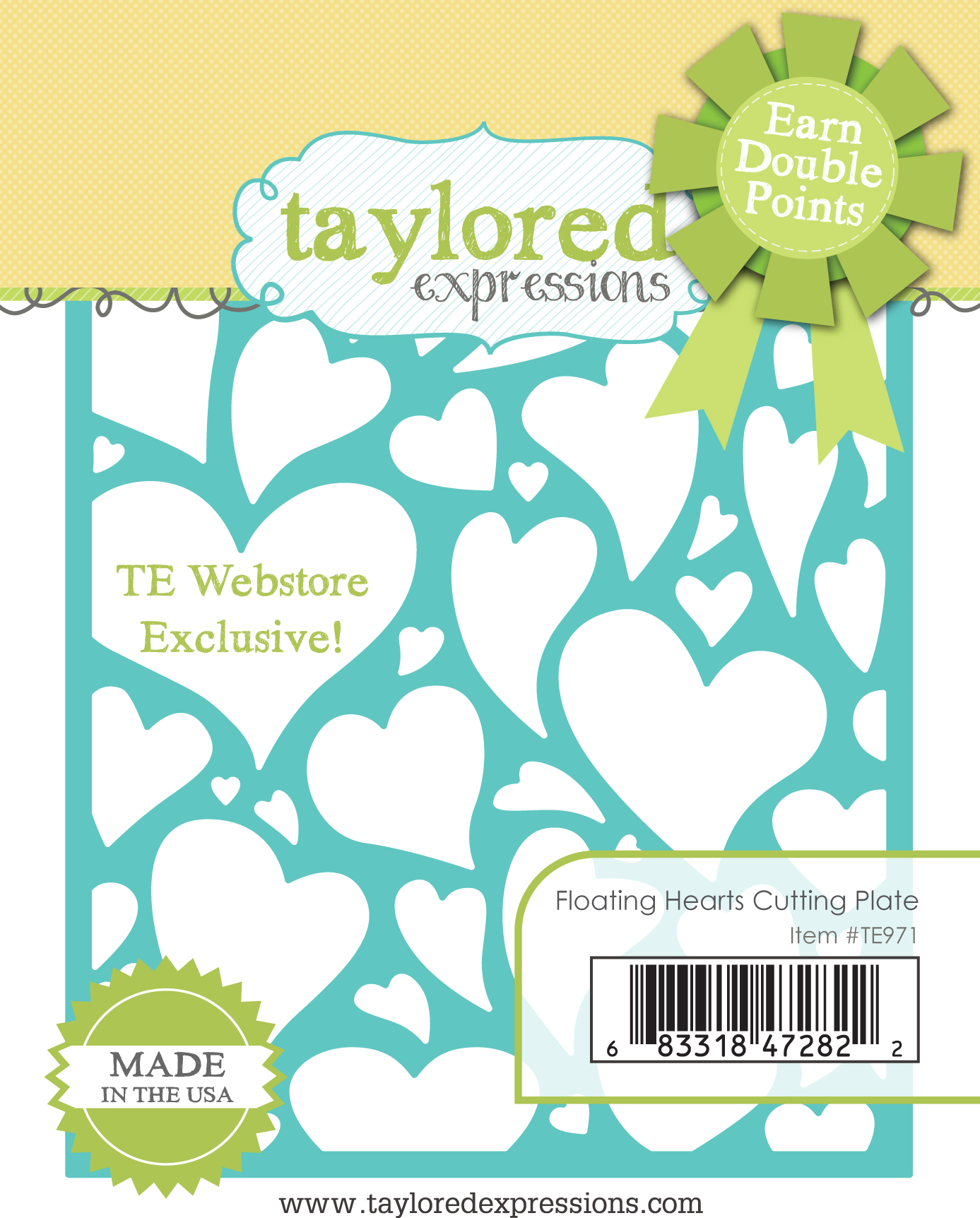 TE Floating Hearts Cutting Plate Promotion