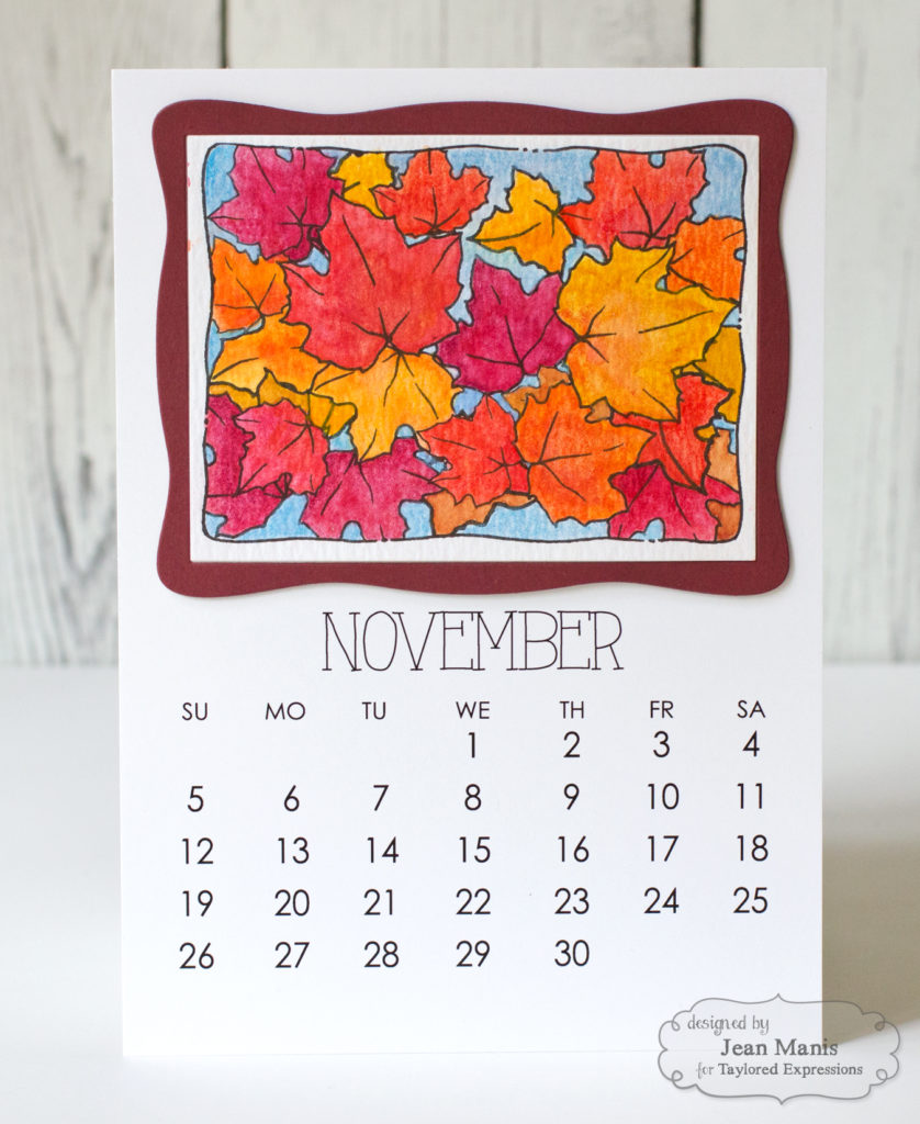 Watercolored Calendar Pages - Right as Rain