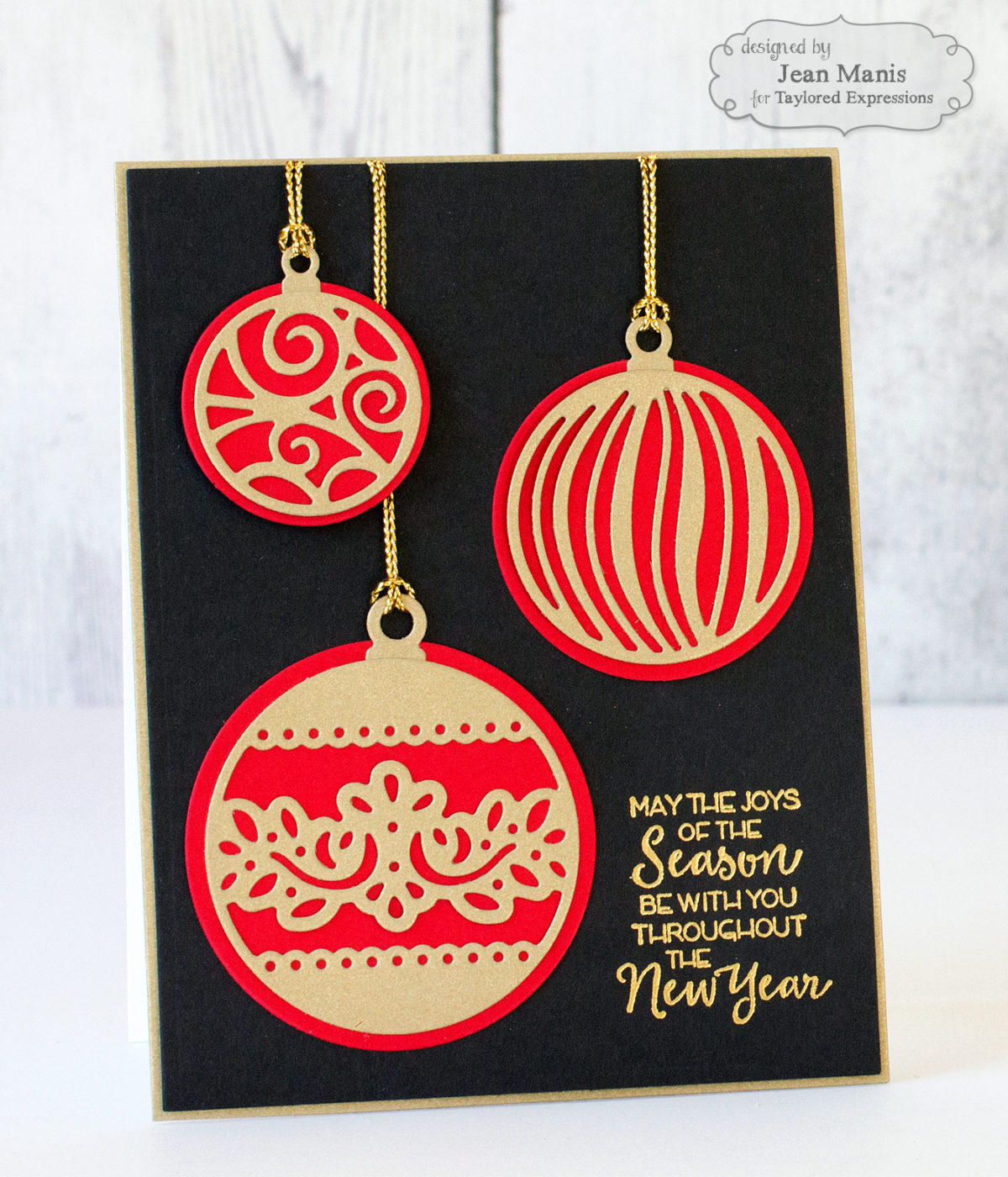 TE Christmas Ornaments – One Design, Two Versions