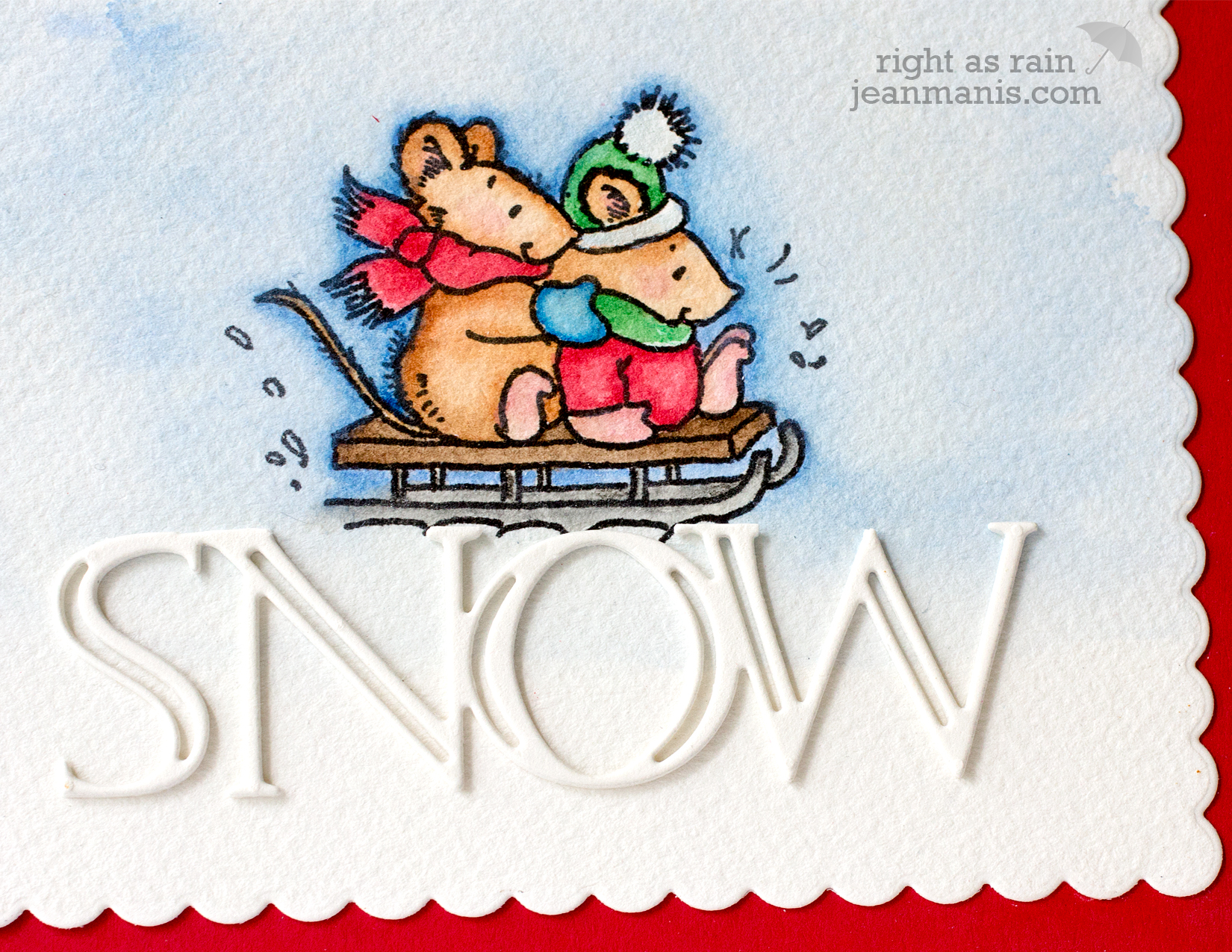 PB Simplicity Snow Mice