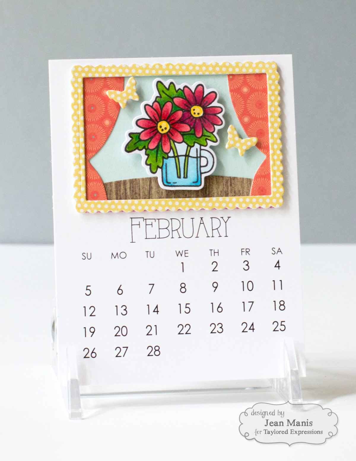 Taylored Expressions – February 2017 Calendar