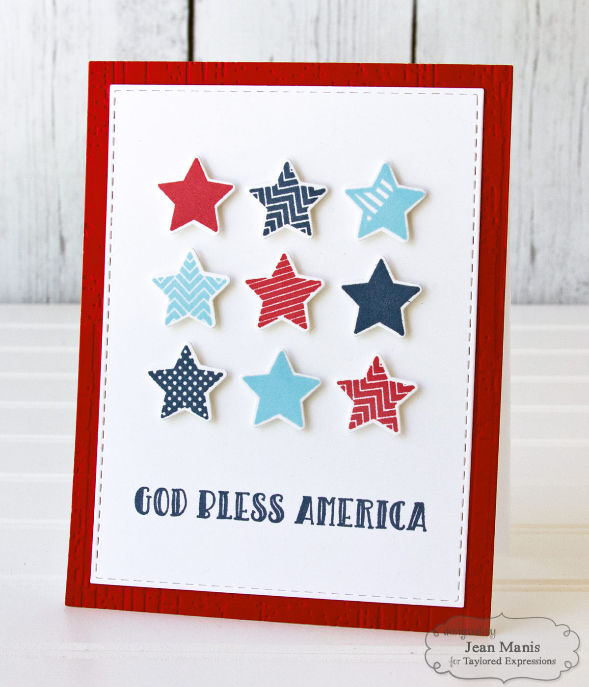 Taylored Expressions – CAS Patriotic Stars