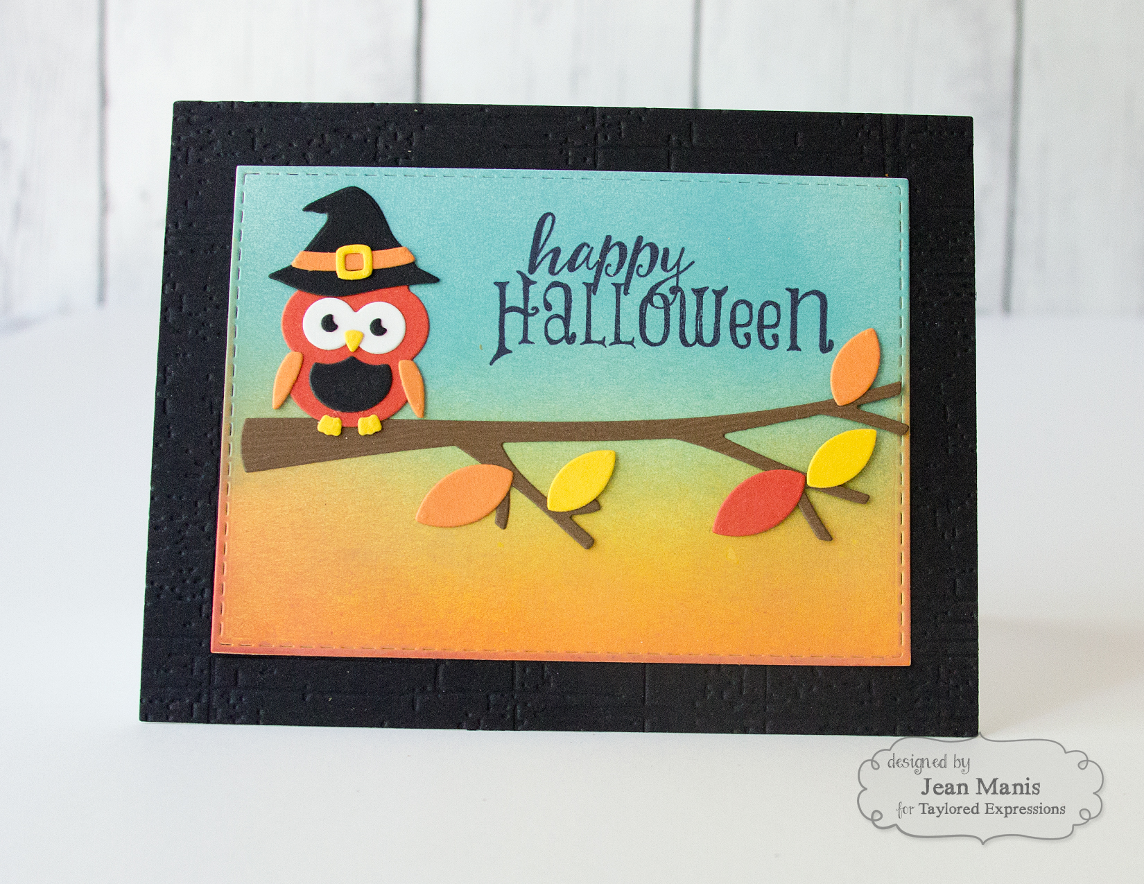 Taylored Expressions - Happy Halloween Owl