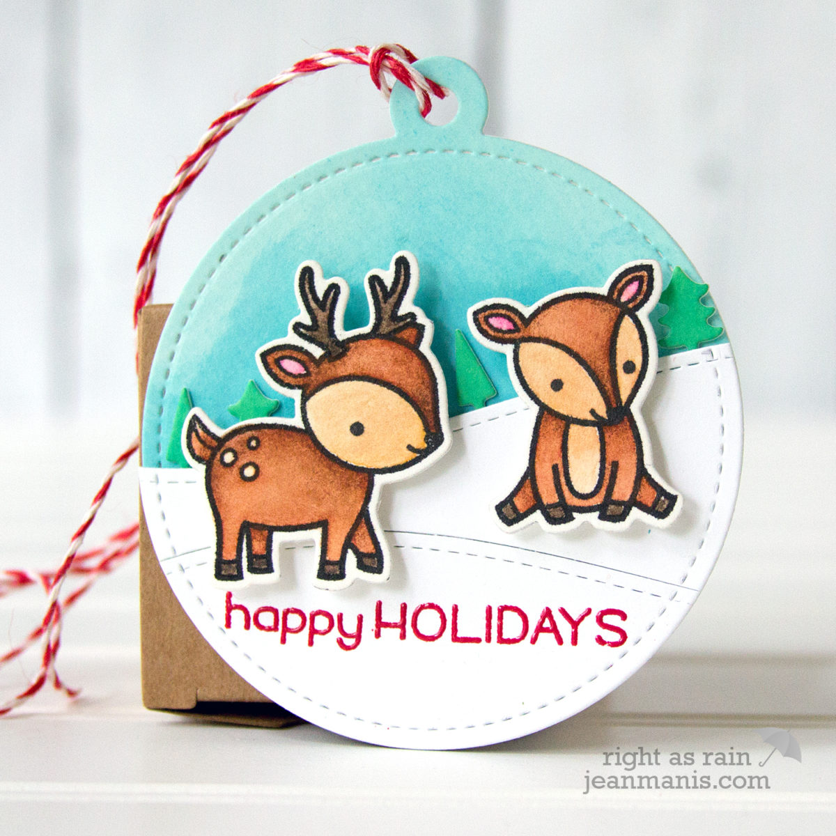 The 25 Days of Christmas Tags 2017 – Day 12 Lawn Fawn
