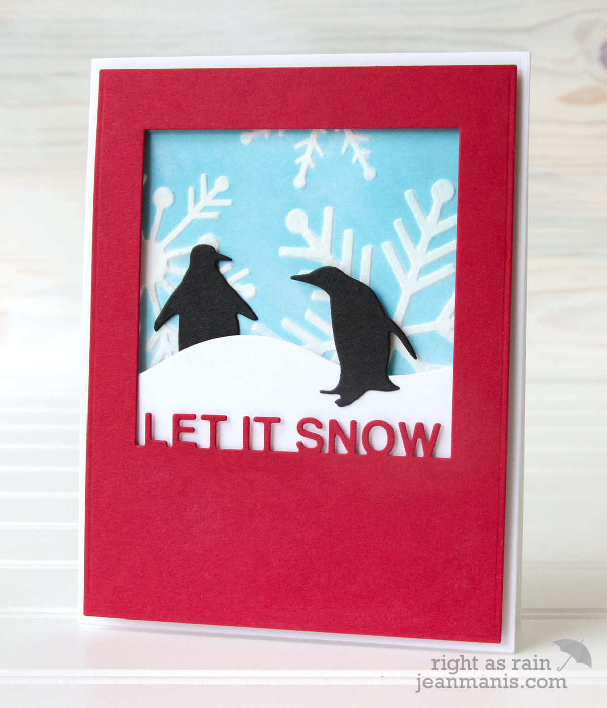 Let It Snow – Stencil and Die-cuts