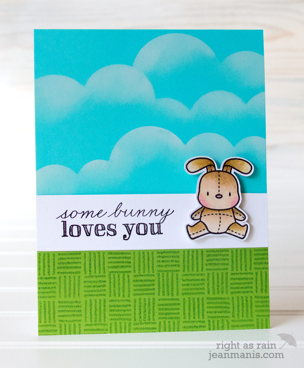 Mama Elephant CAS Easter Card
