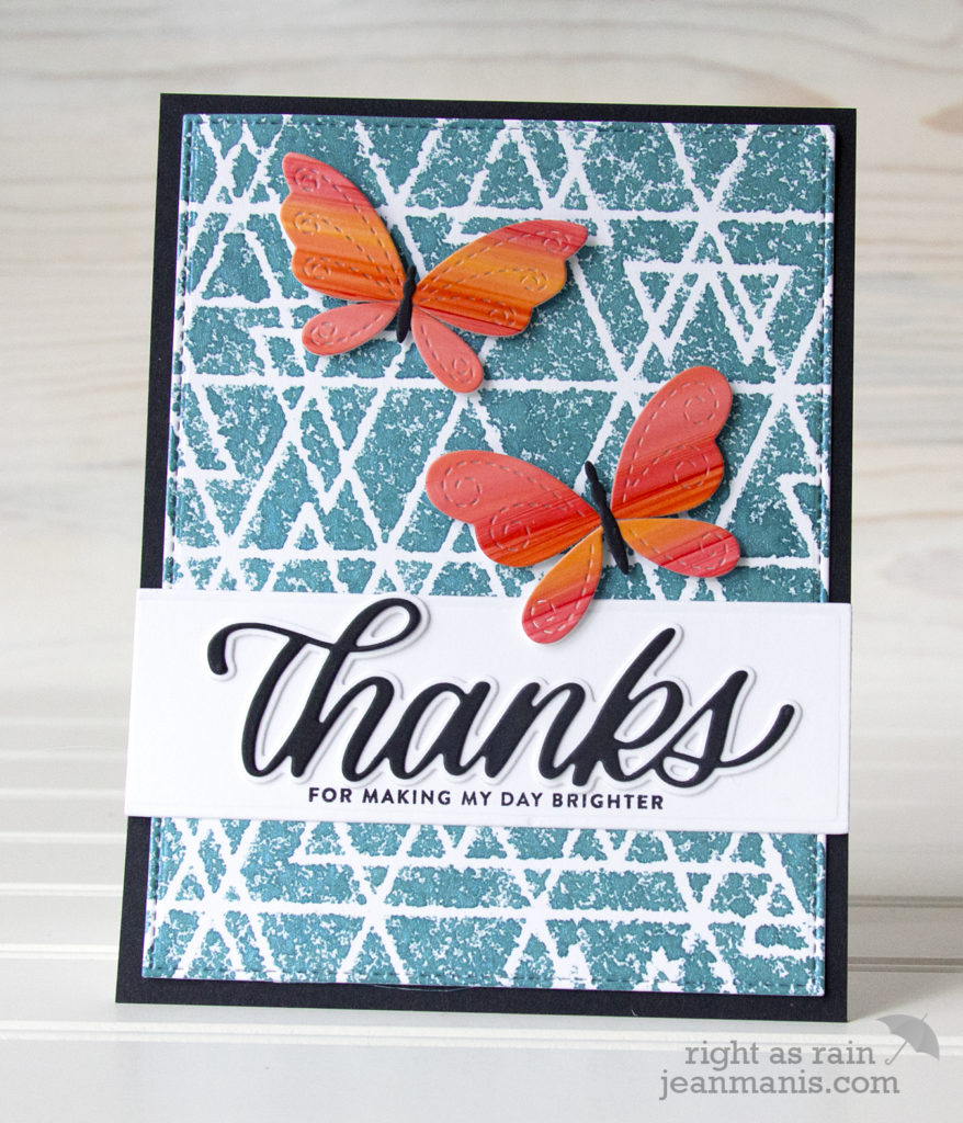Simon Says Stamp FLUTTERING BY Release Blog Hop - Right as Rain