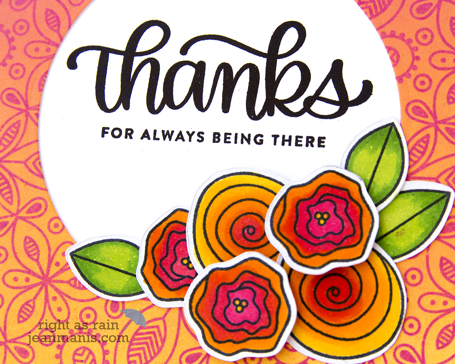 Simon Says Stamp - A Thank You Bouquet