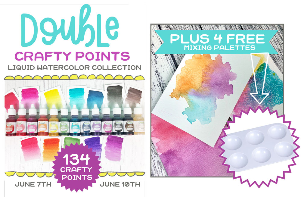TE Double Crafty Points June 2018