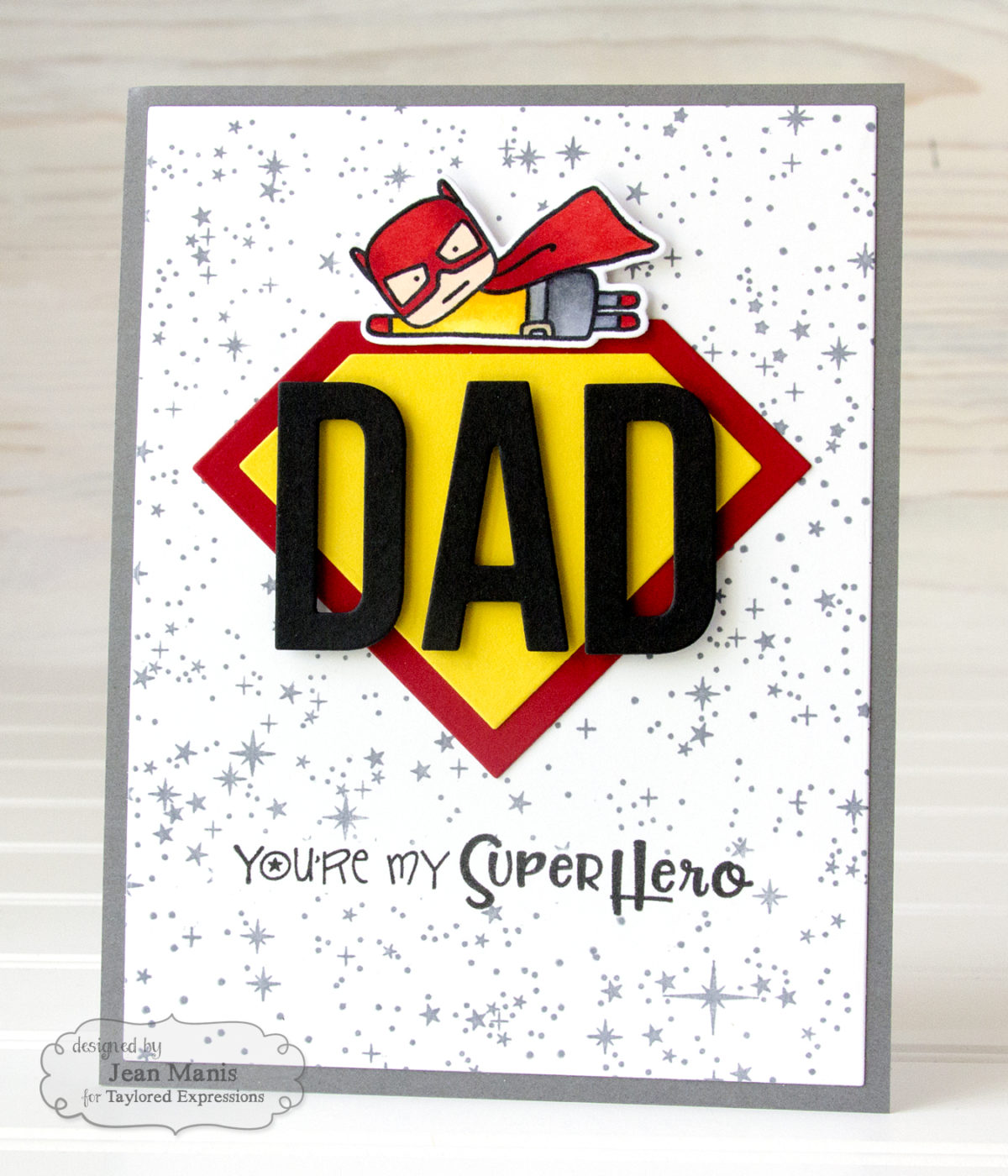 Super Hero DAD – TE Father’s Day Card