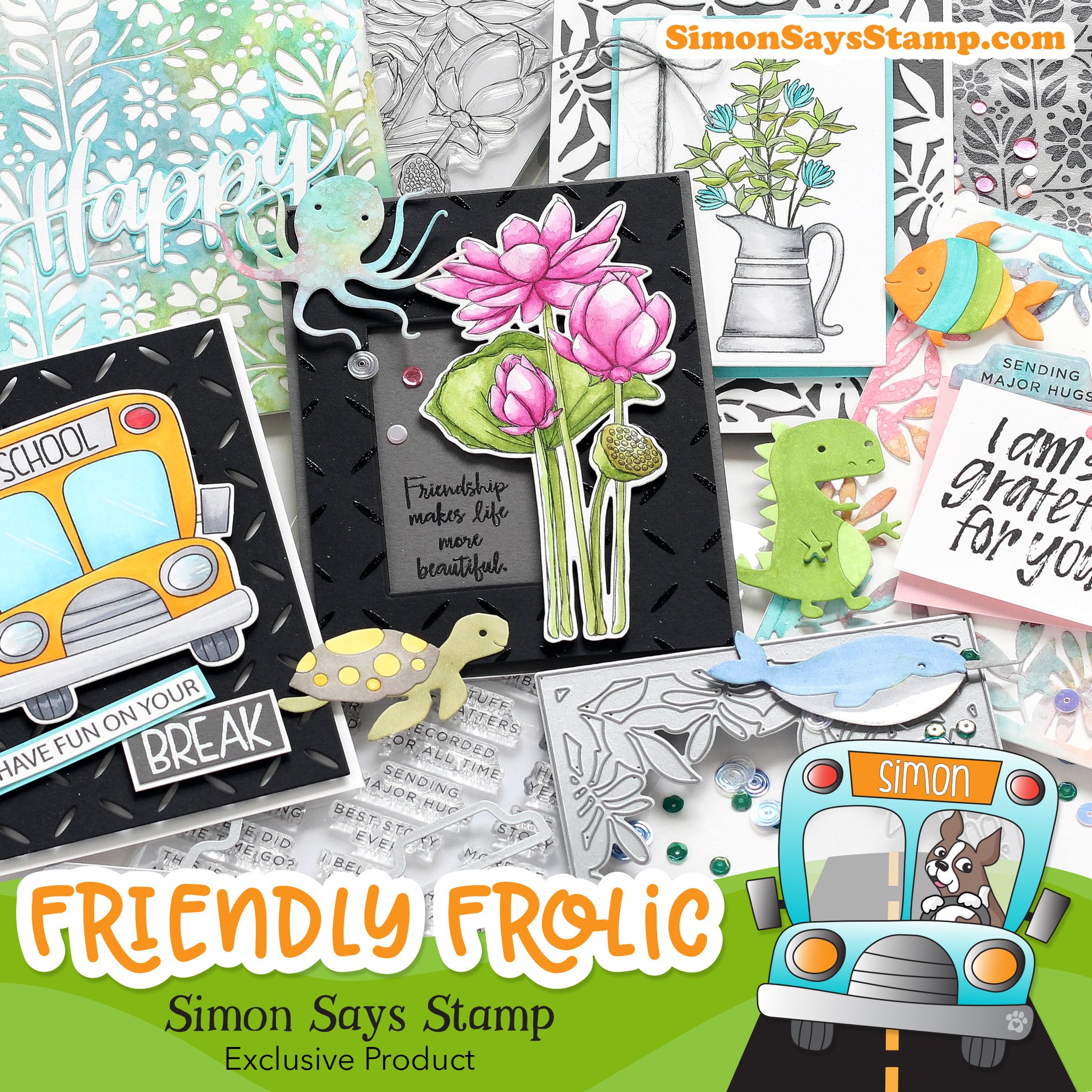 Simon Says Stamp Friendly Frolic Release