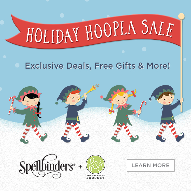 Spellbinders Holiday Hoopla Sale