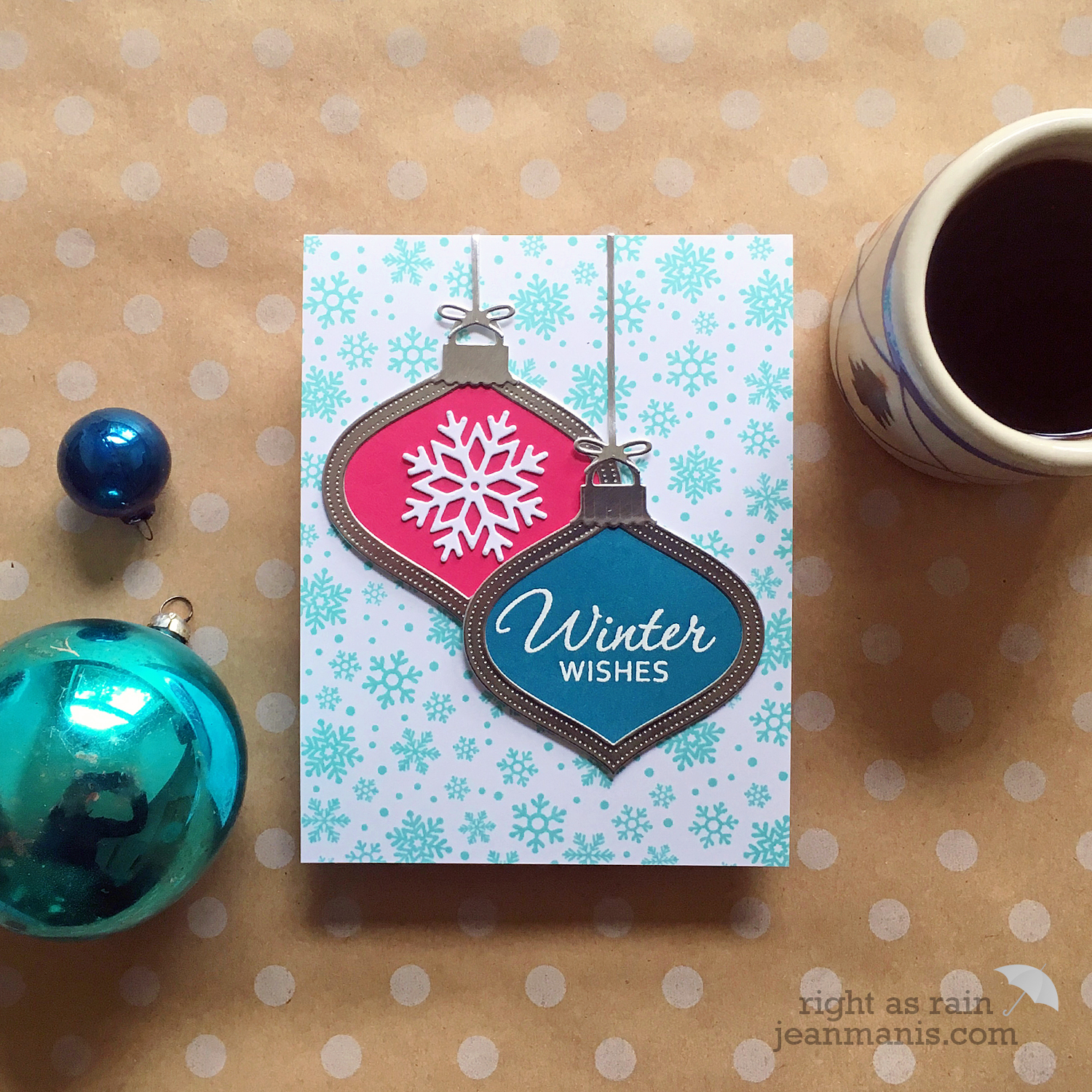 Winter Wishes - Die-cut Ornaments