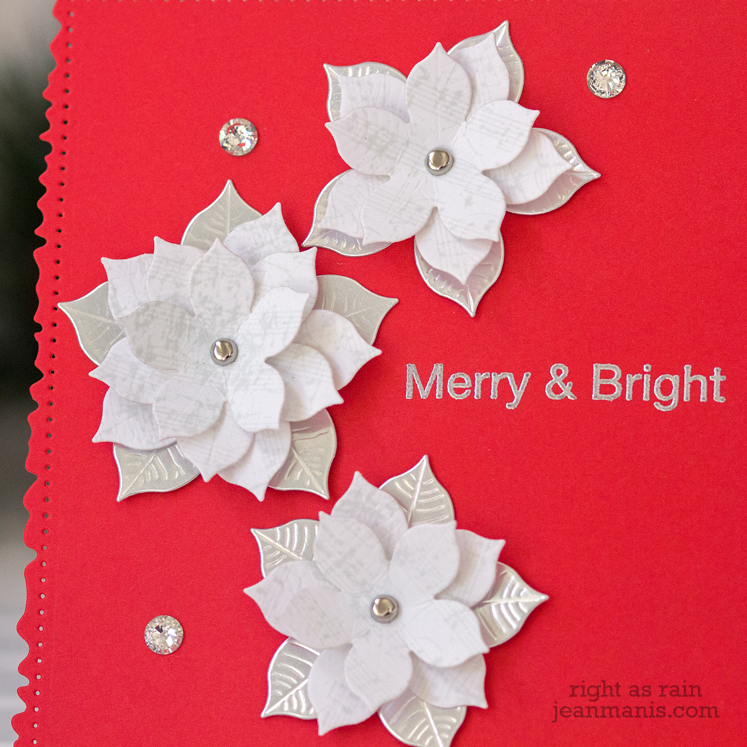 Spellbinders - Merry & Bright Poinsettias
