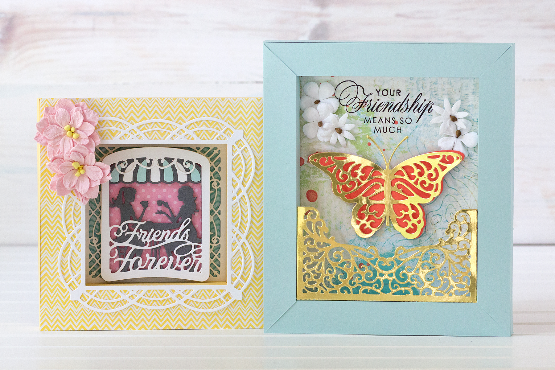 Spellbinders Shadowbox Collection Inspiration