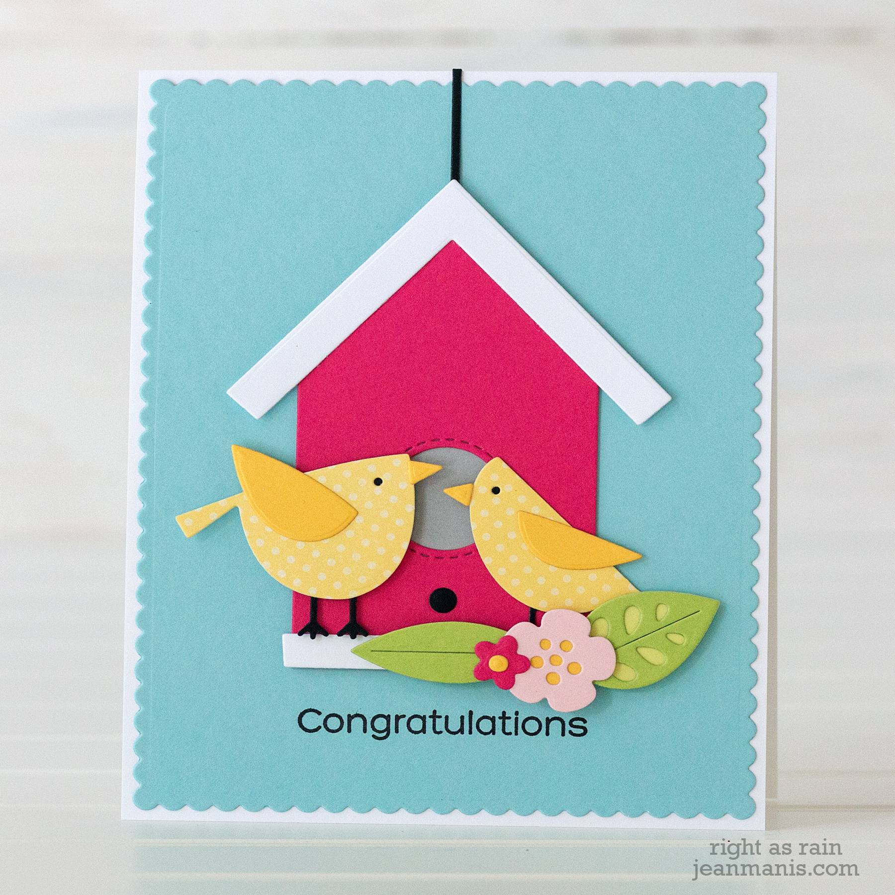 Congratulations - MFT Birds + Birdhouse