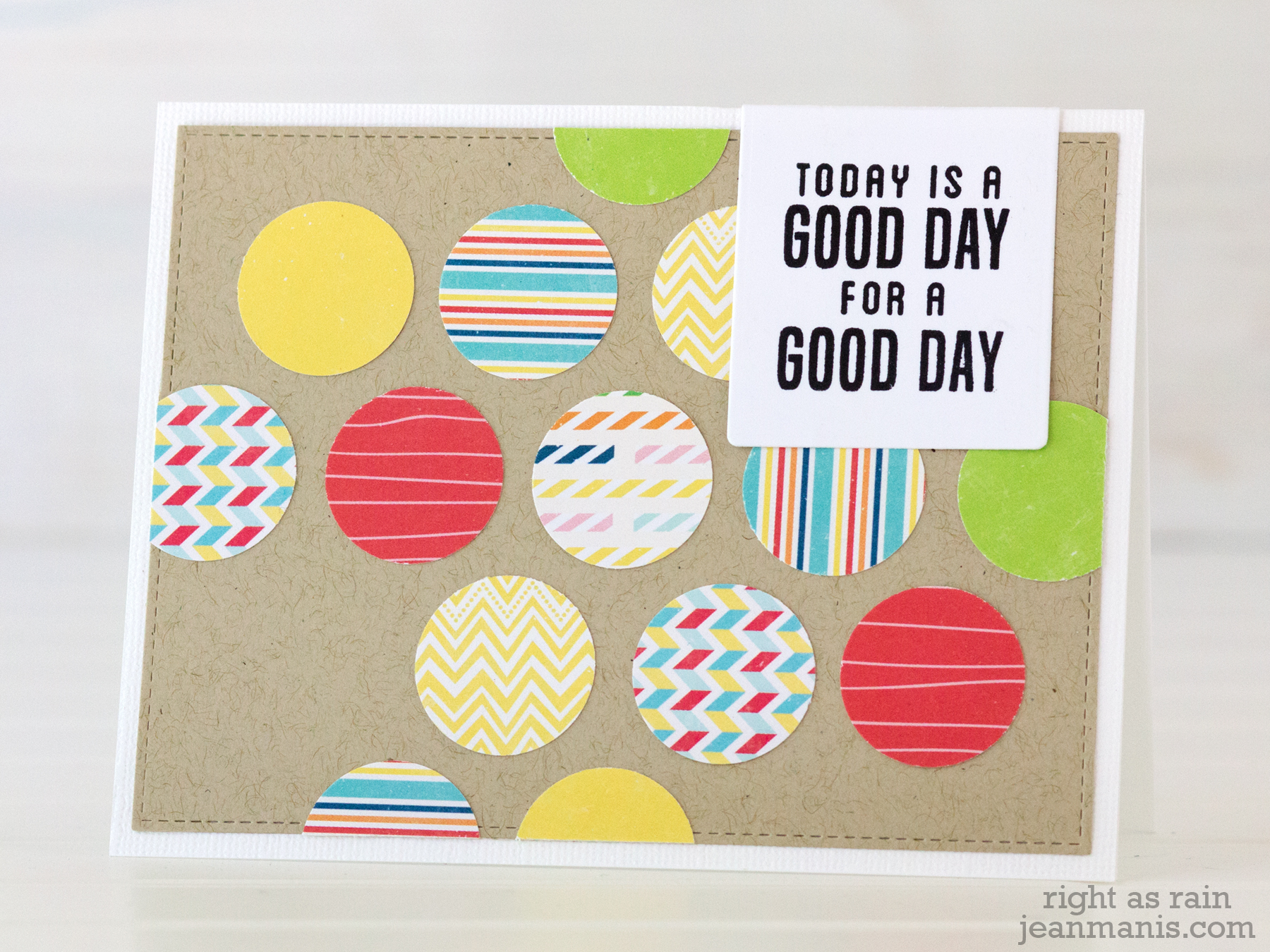 Easy Circle Punch Card
