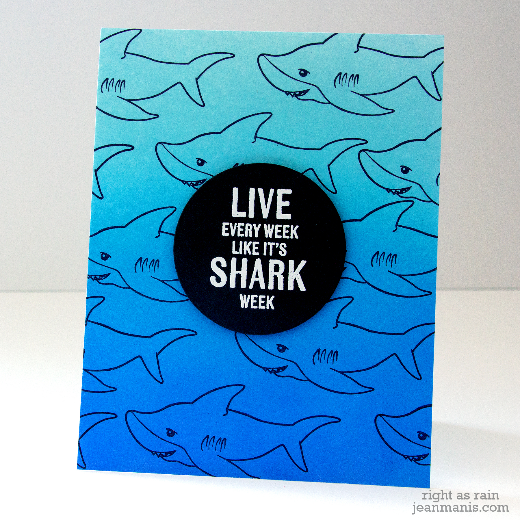 Spellbinders/Fun Stampers Journey - Shark Week