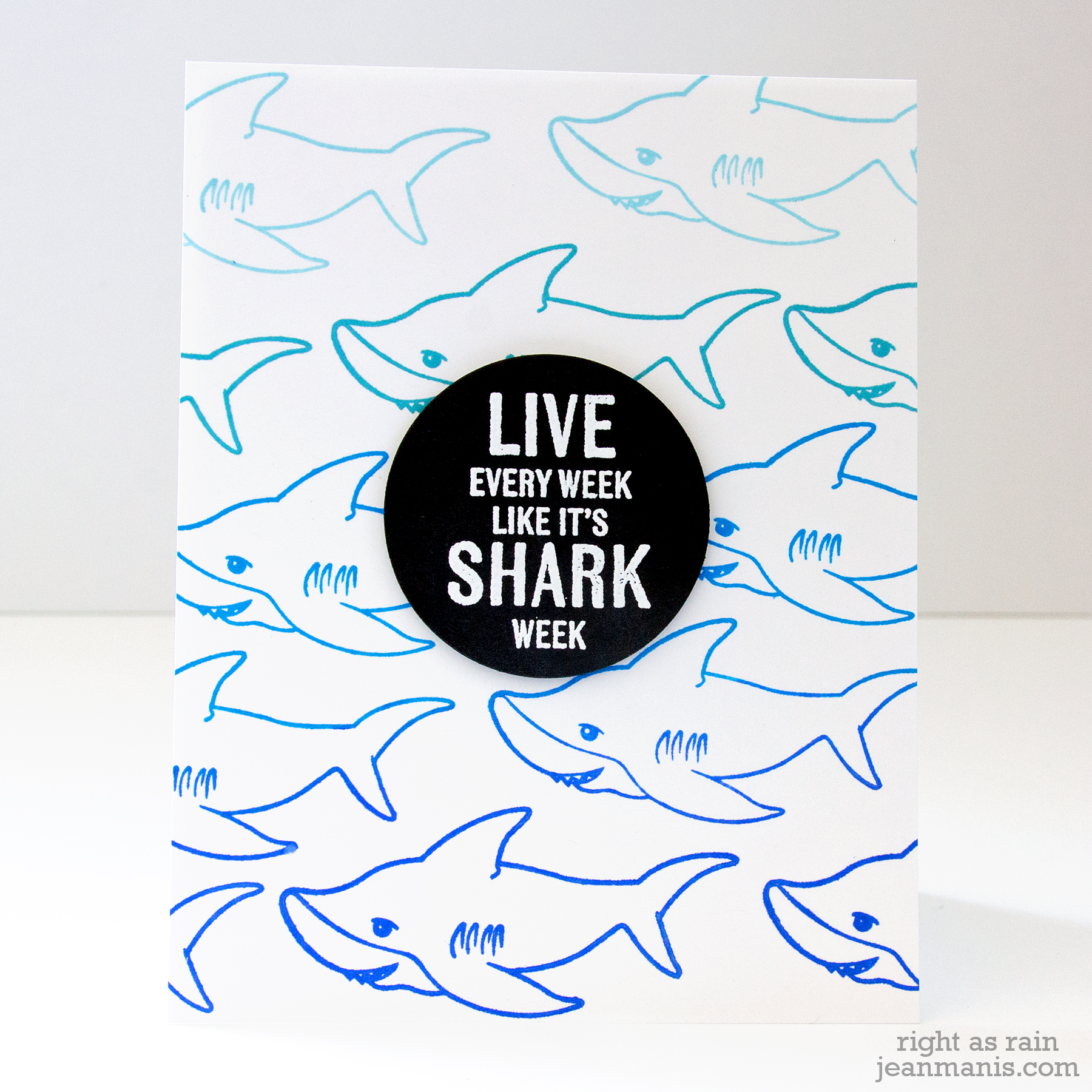 Spellbinders/Fun Stampers Journey - Shark Week