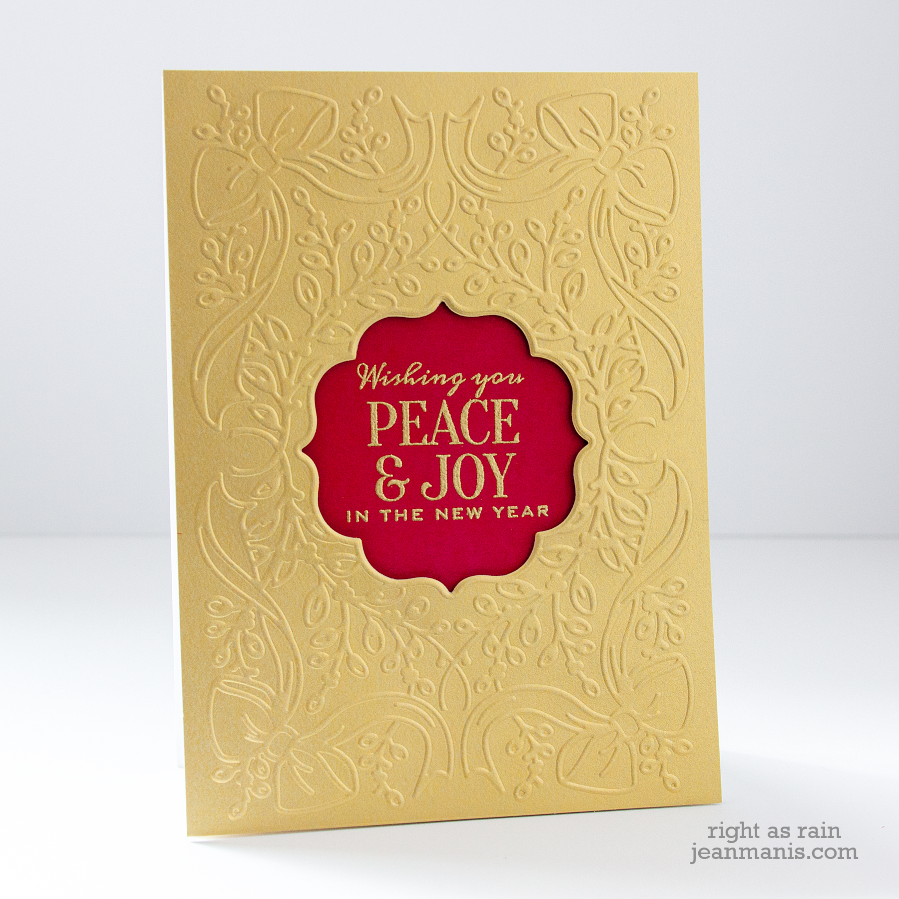 Spellbinders Holiday 2019 Release - Laurel & Bows Cut and Emboss