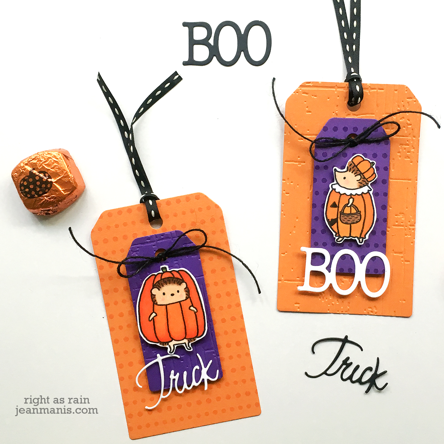 Penny Black Critter Costumes - Halloween Tags
