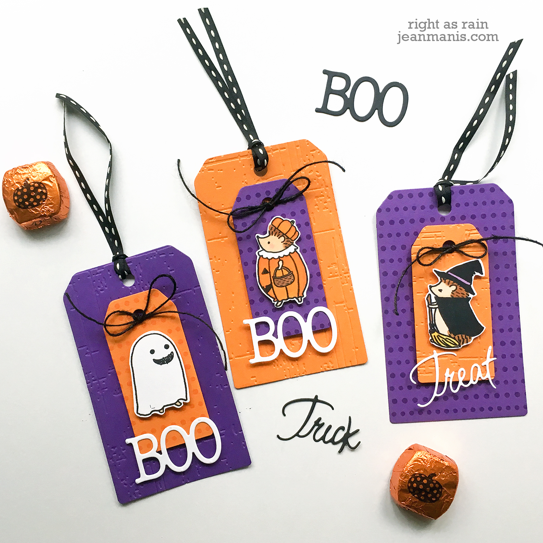 Penny Black Critter Costumes - Halloween Tags