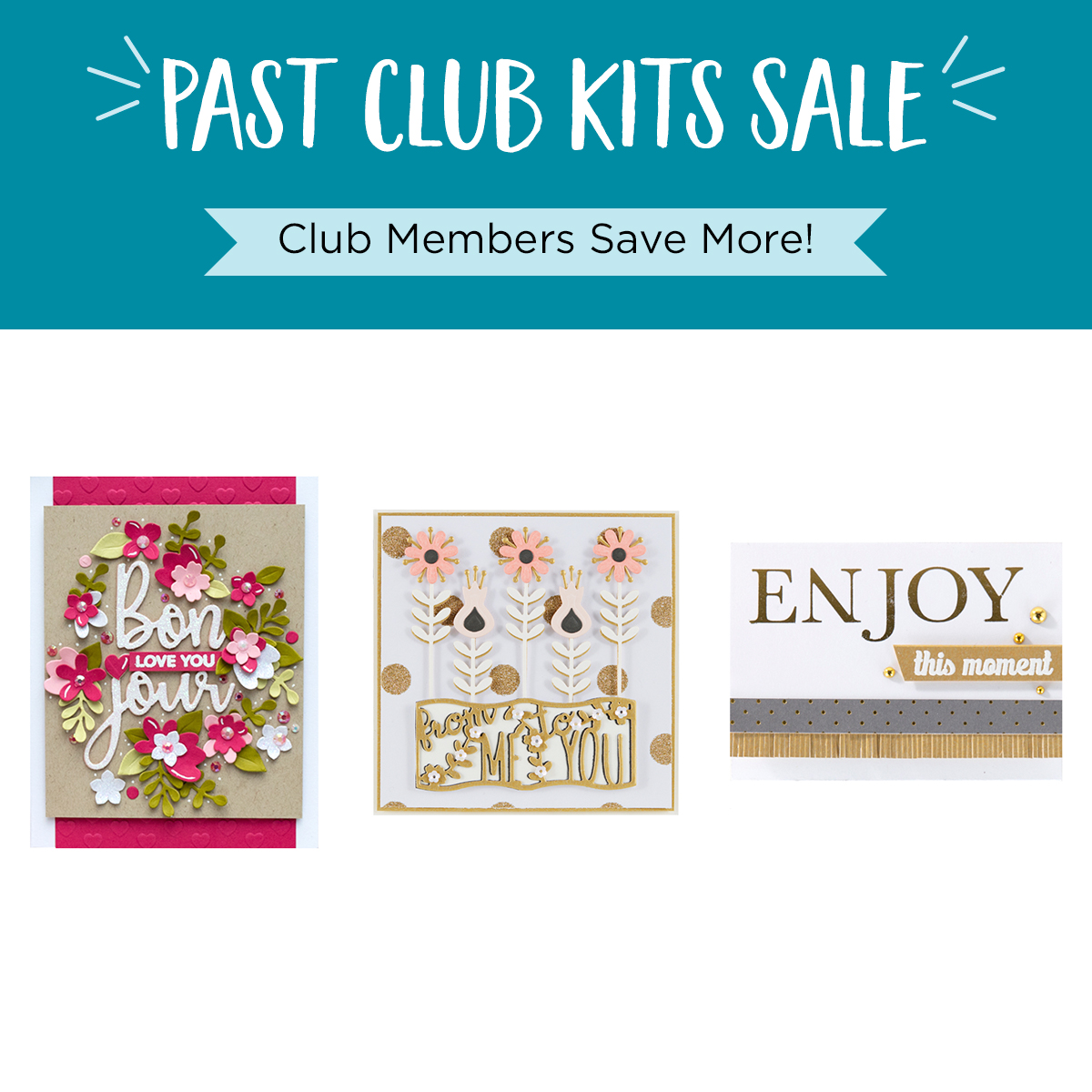 Spellbinders Past Club Kits Sale