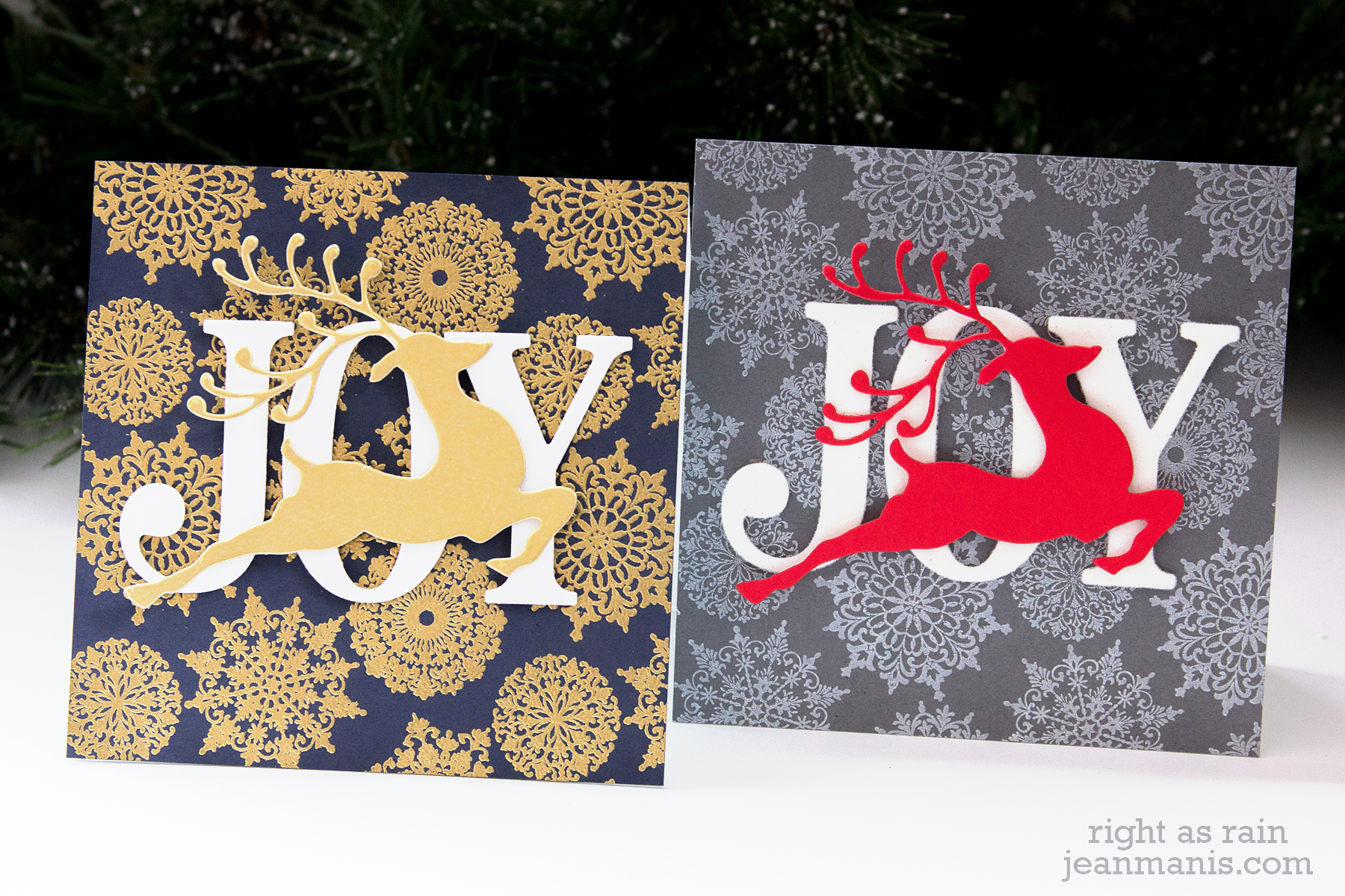 Penny Black - CAS Christmas Cards