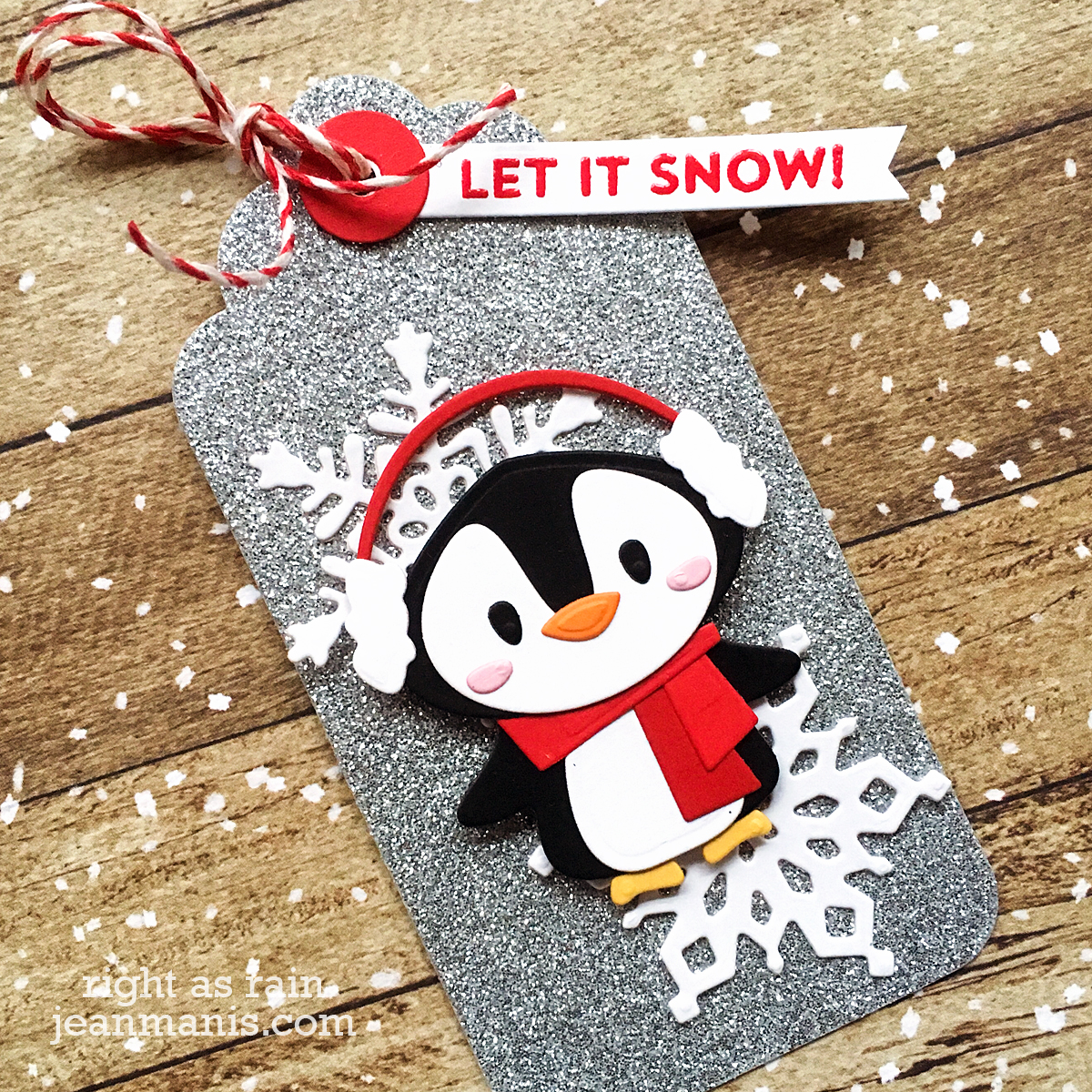Holiday Penguin Tags
