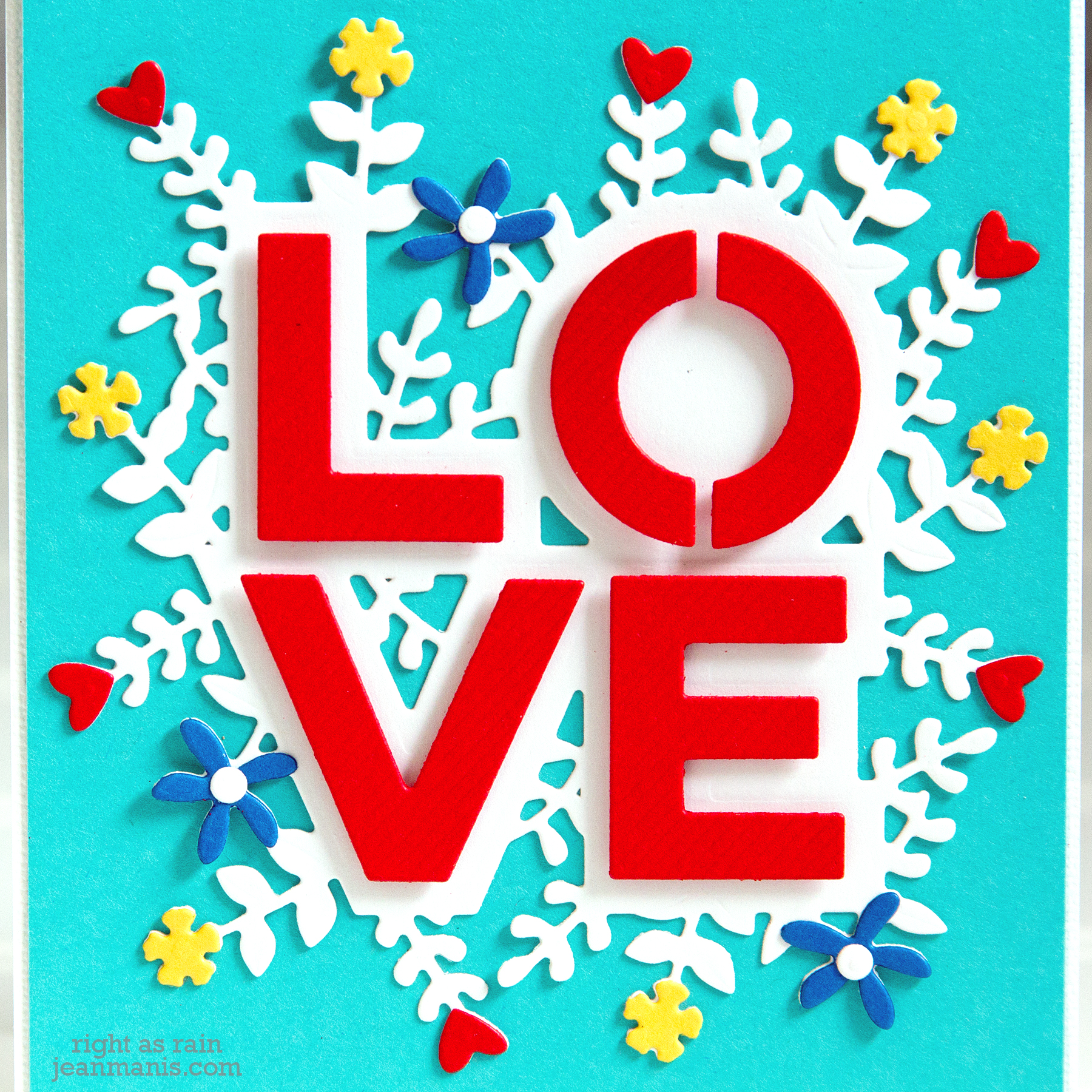 Bold Love - January 2020 Spellbinders Small Die of the Month
