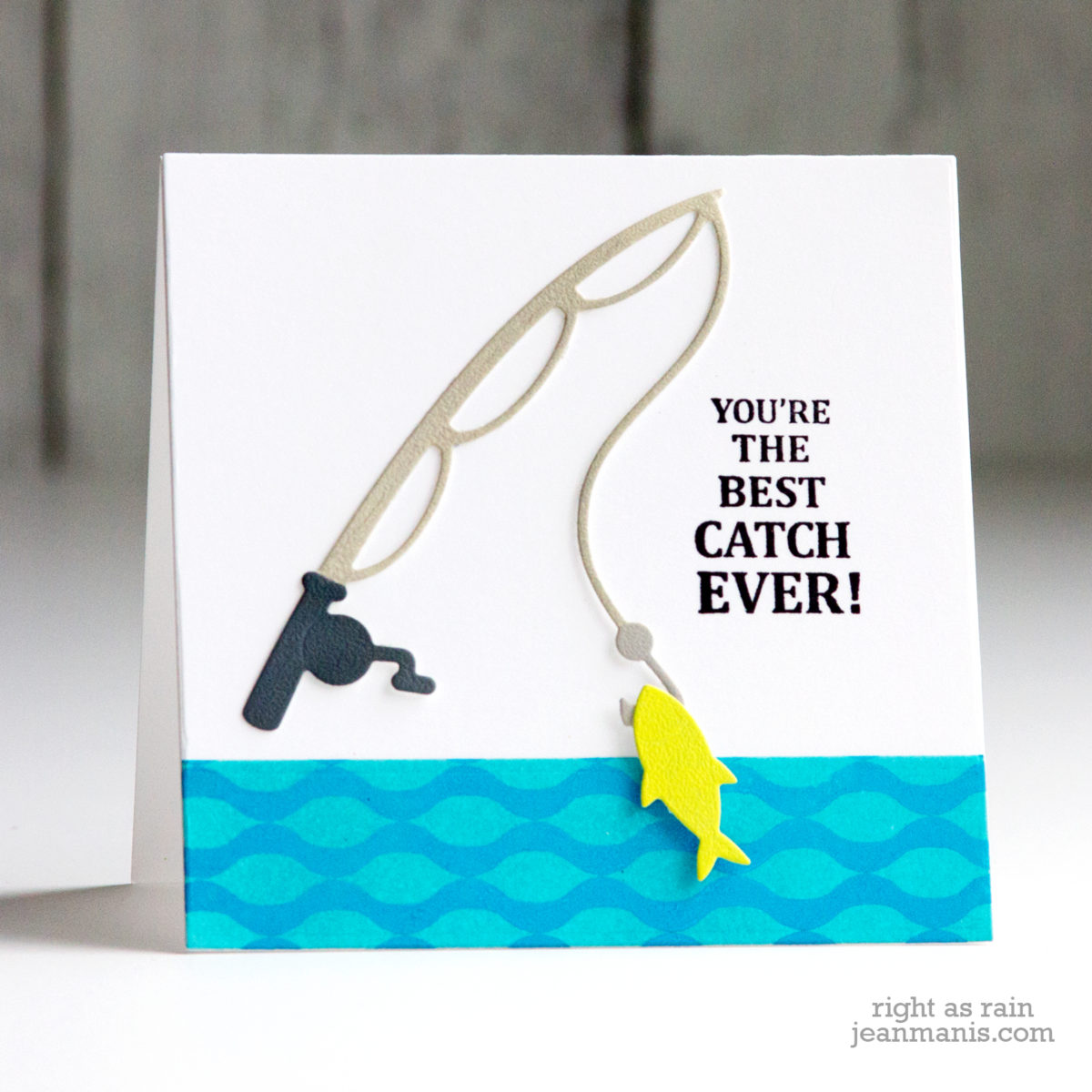 Father's Day Card for a Fishing Enthusiast - Right as Rain