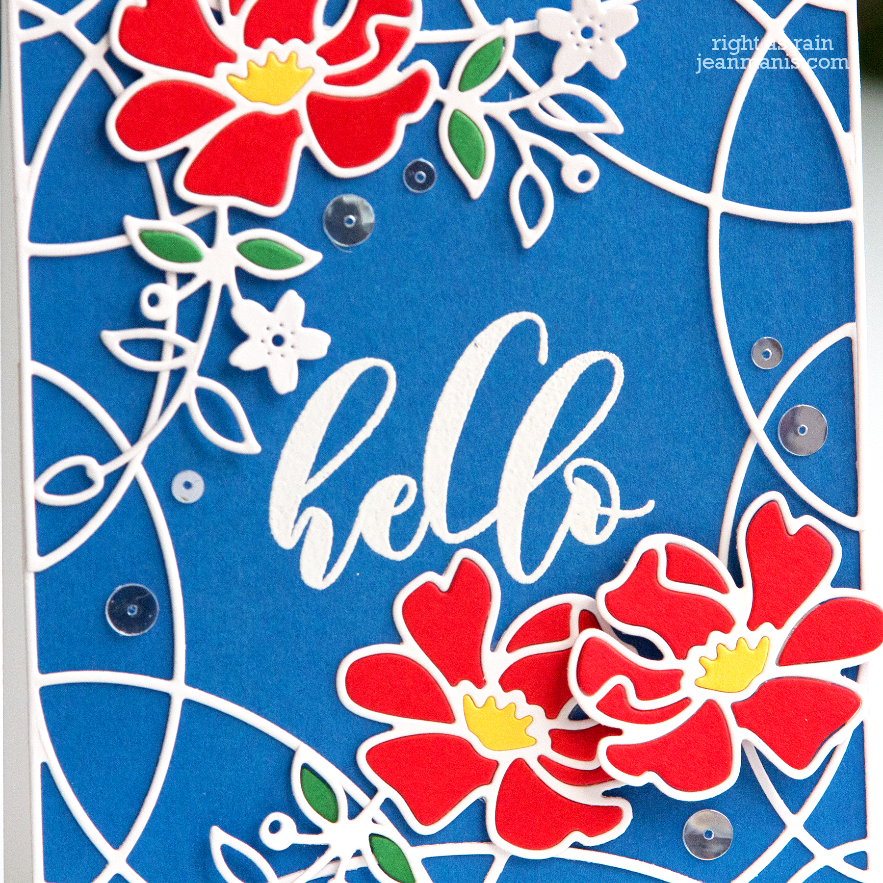 Spellbinders July 2020 Small Die – Ornamental Floral Card Creator
