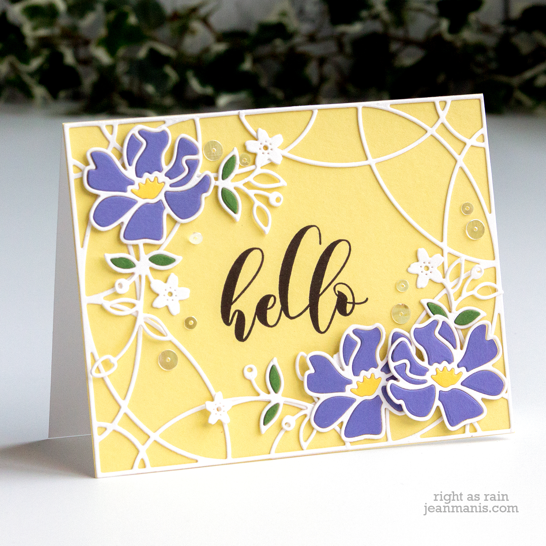 Spellbinders July 2020 Small Die – Ornamental Floral Card Creator