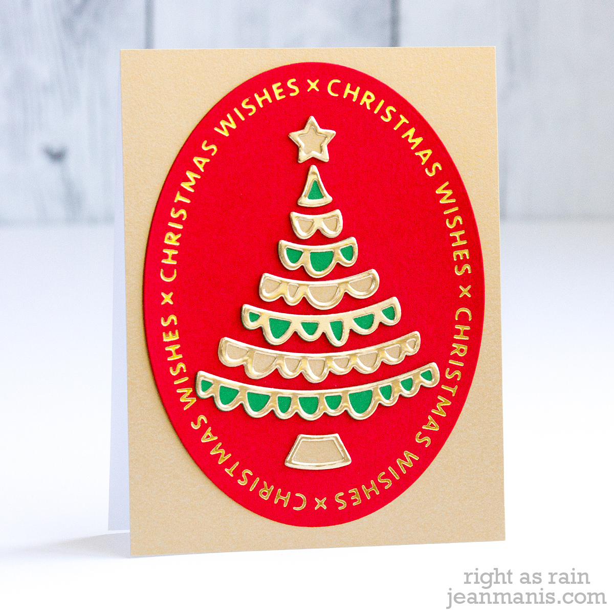 Spellbinders Christmas Card