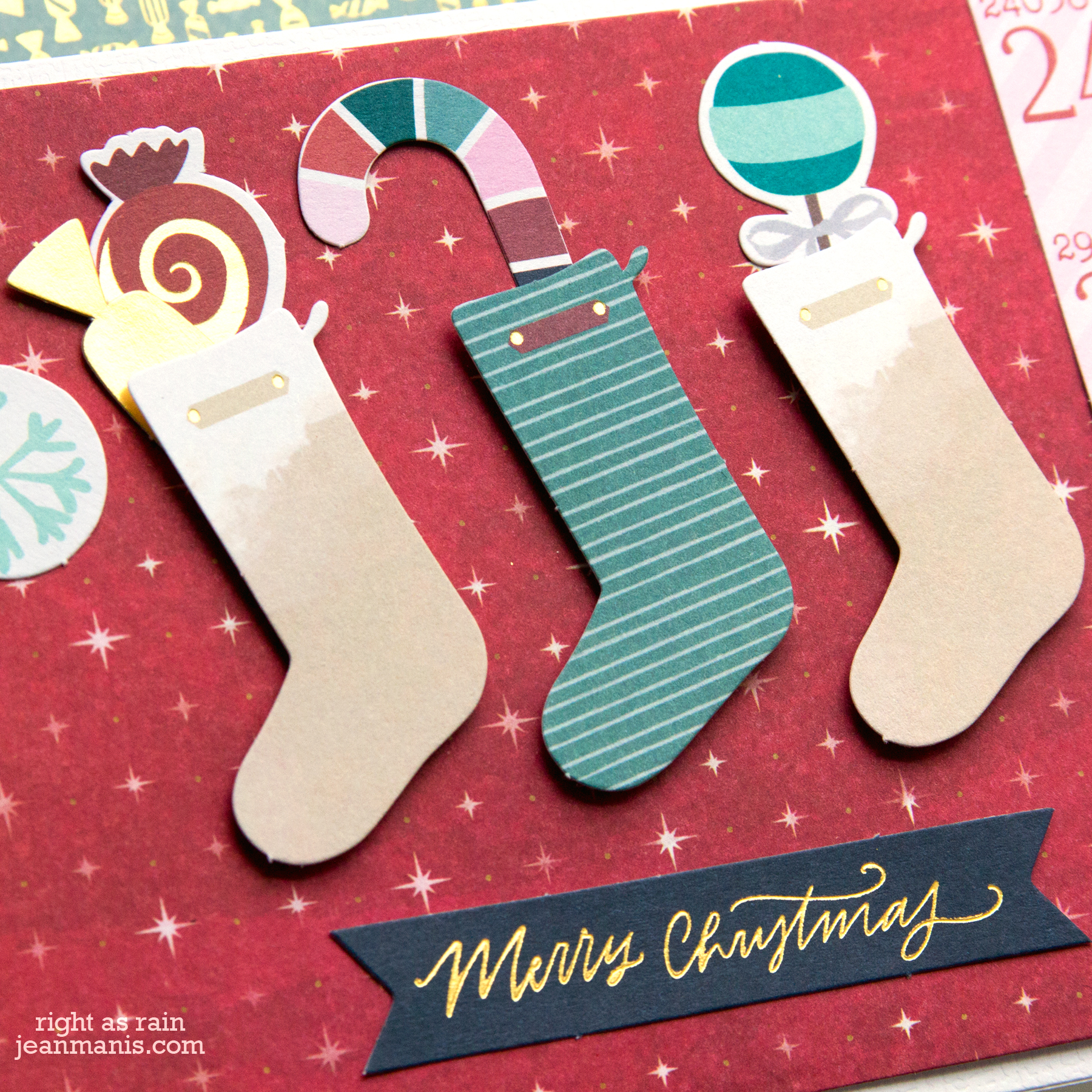 Spellbinders Card Kit - Christmas Wishes