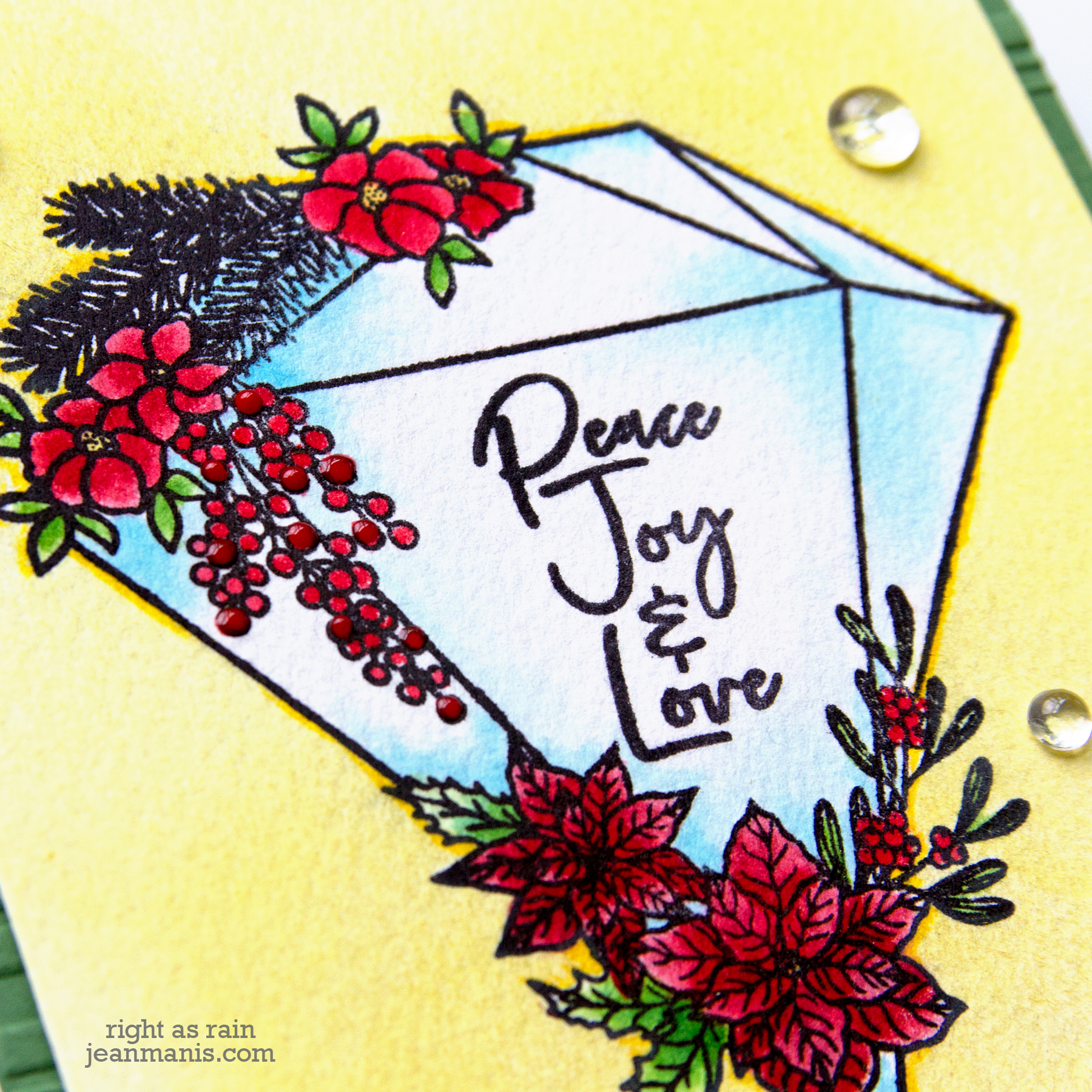 Spellbinders November Clear Stamp of the Month
