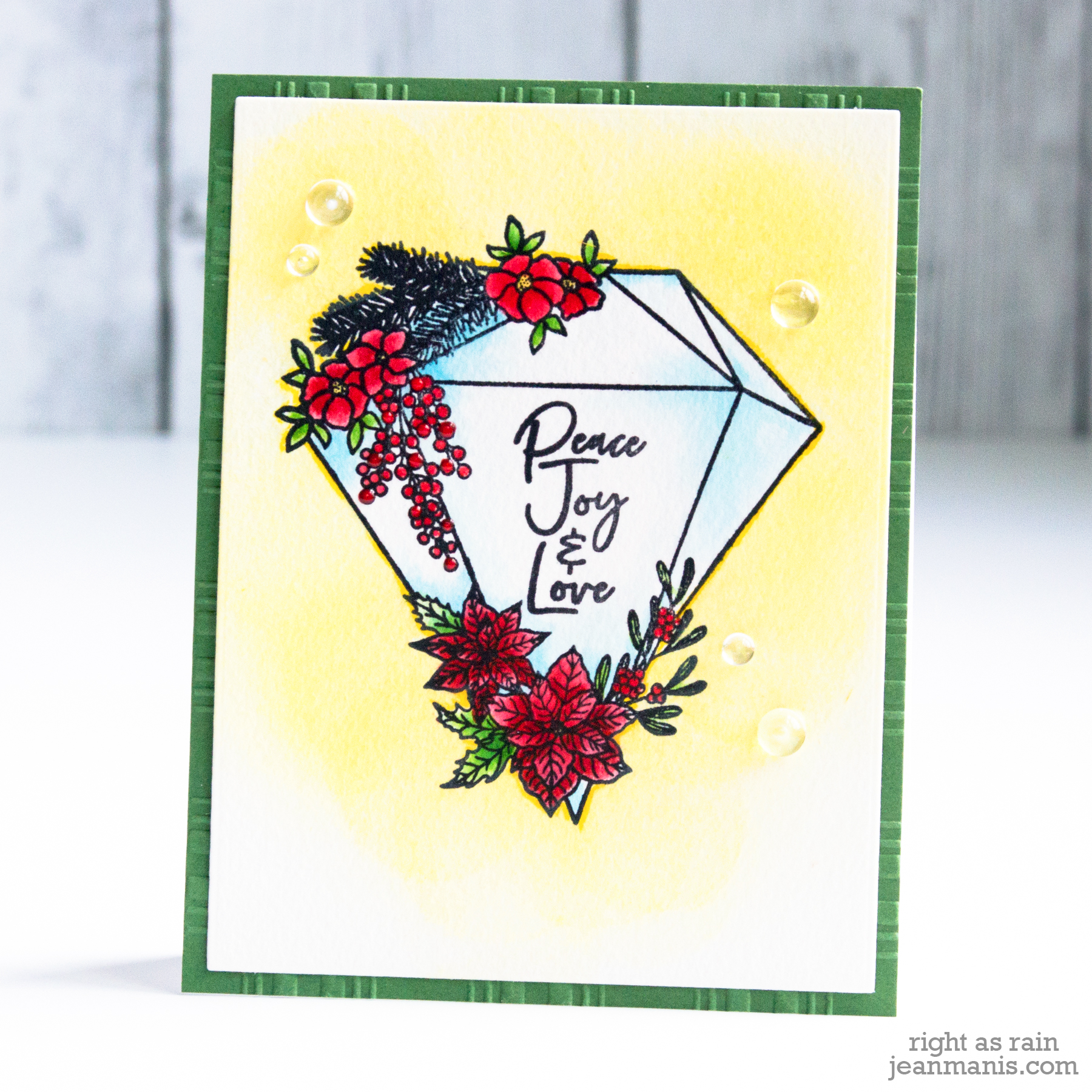 Spellbinders November Clear Stamp of the Month