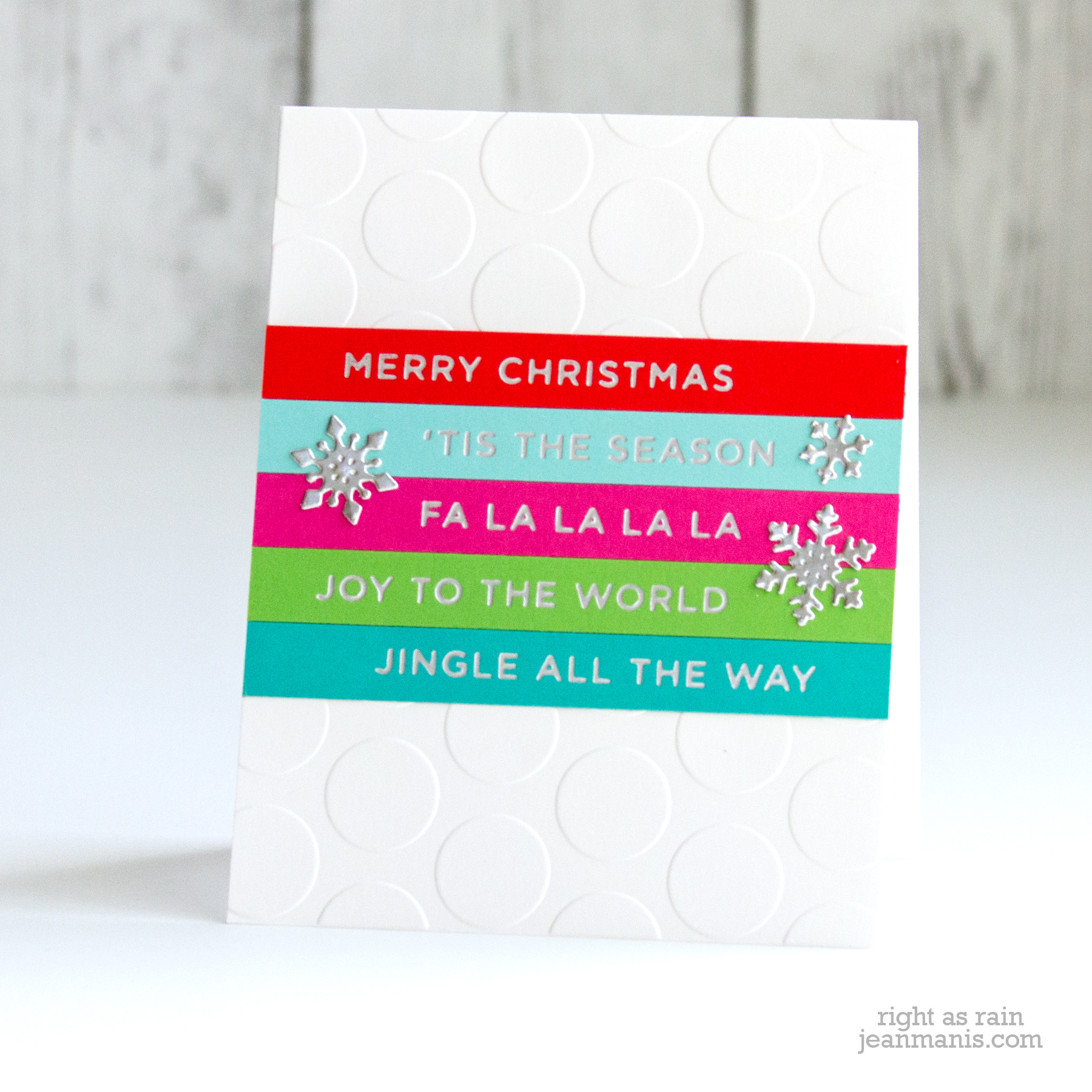 Spellbinders Christmas Card