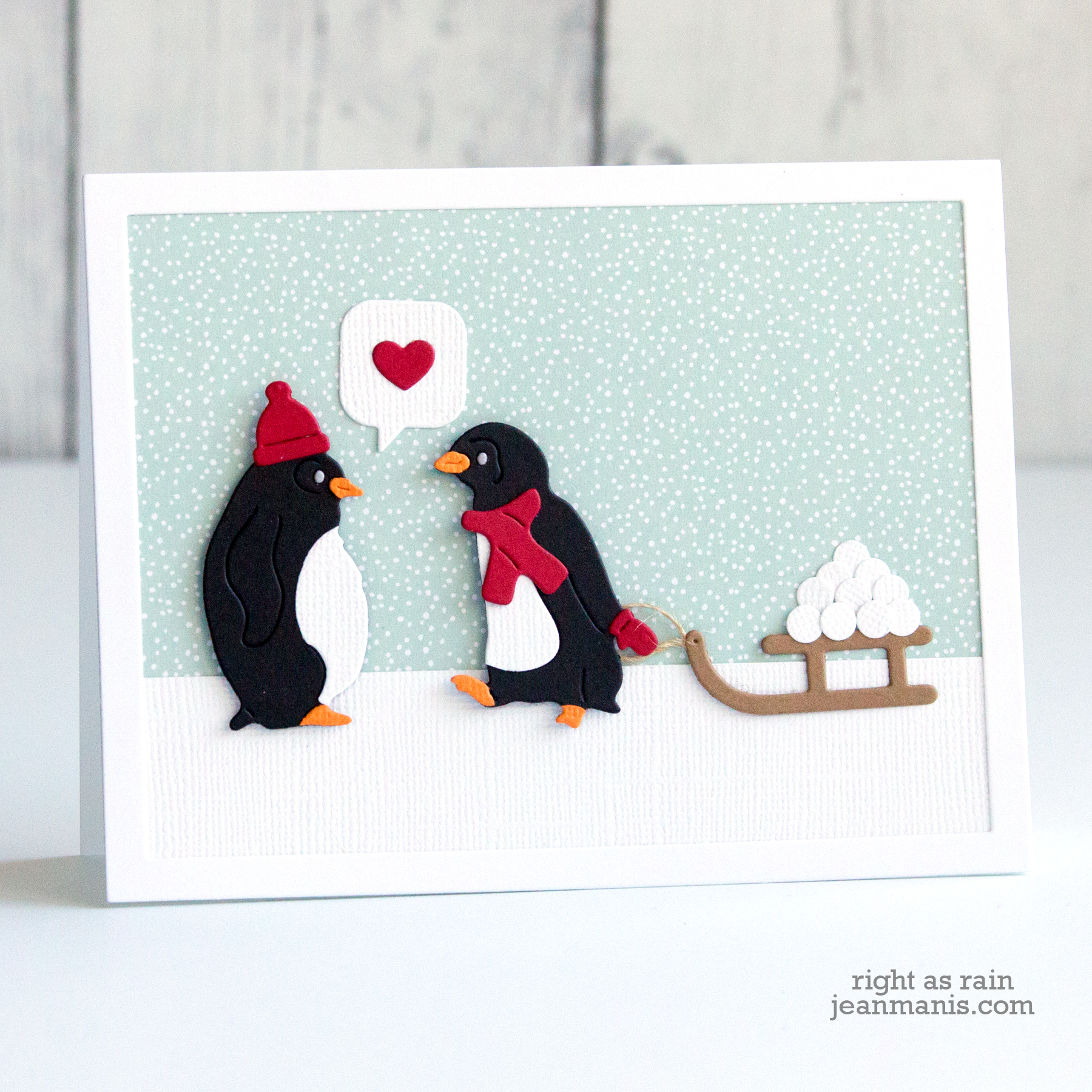 Cardmaking with a Winter Theme