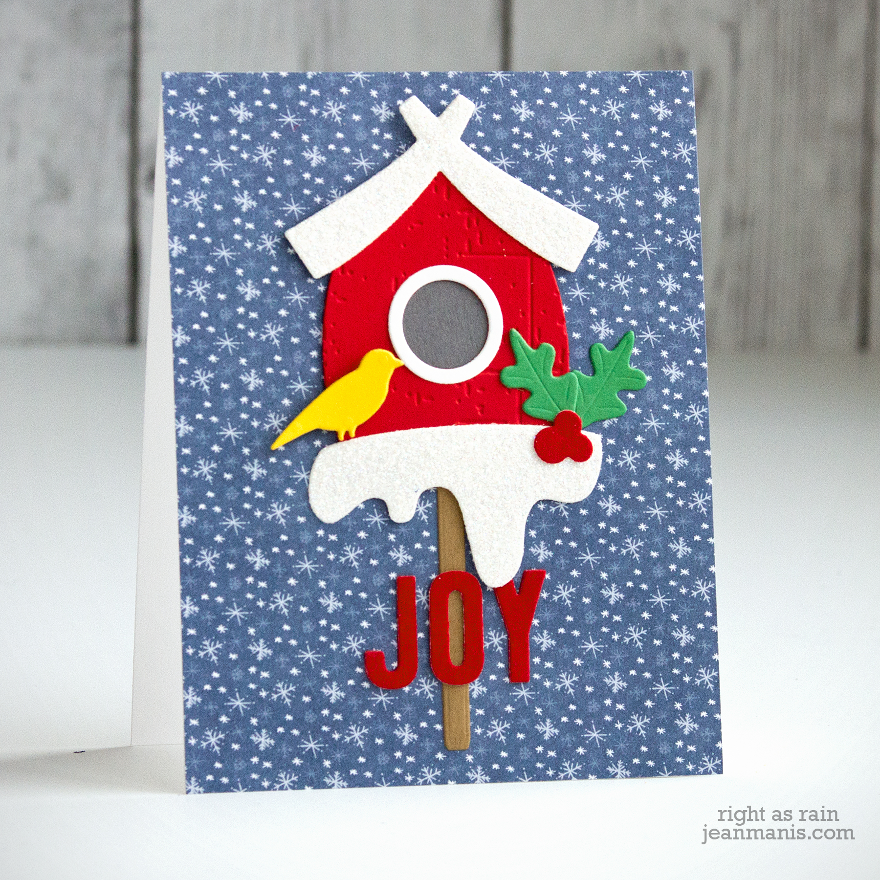 Elizabeth Craft Holiday Birdhouse