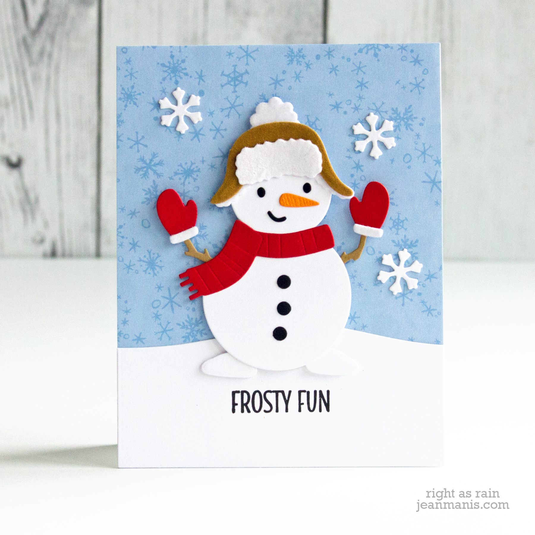 Cardmaking with a Winter Theme