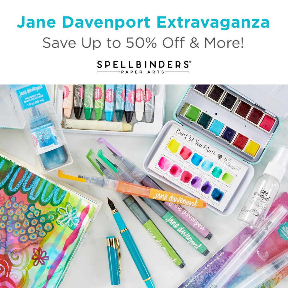Spellbinders Jane Davenport Sale