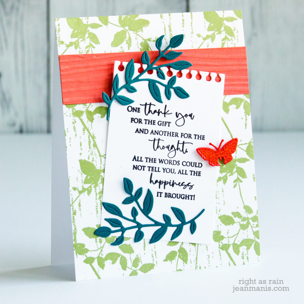 Penny Black Delight – Thank You Card