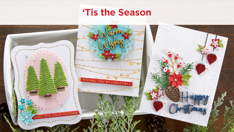 Spellbinders Tis The Season Collection - Fustelle in metallo inciso S3