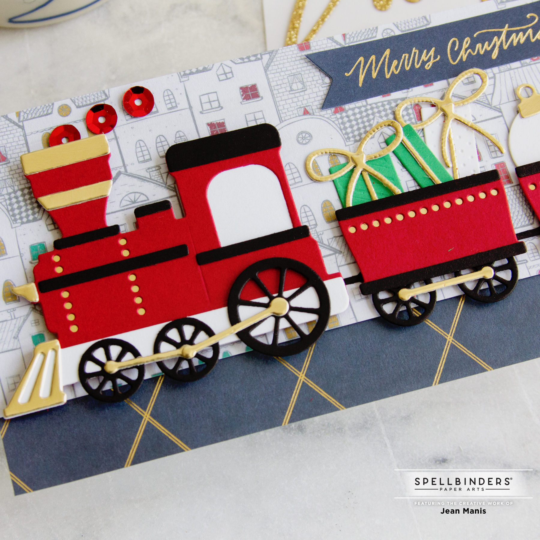 Spellbinders All Aboard Christmas Kit 2021 Limited Edition