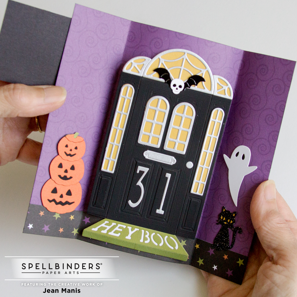 Spellbinders Halloween – Boo!