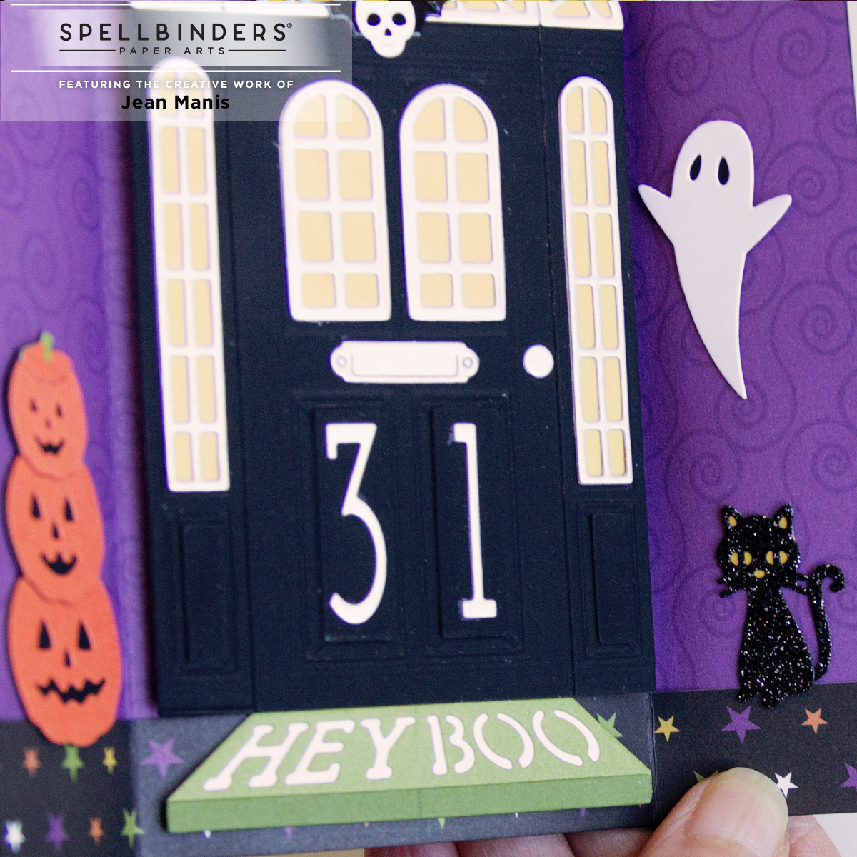 Spellbinders Halloween - Boo!