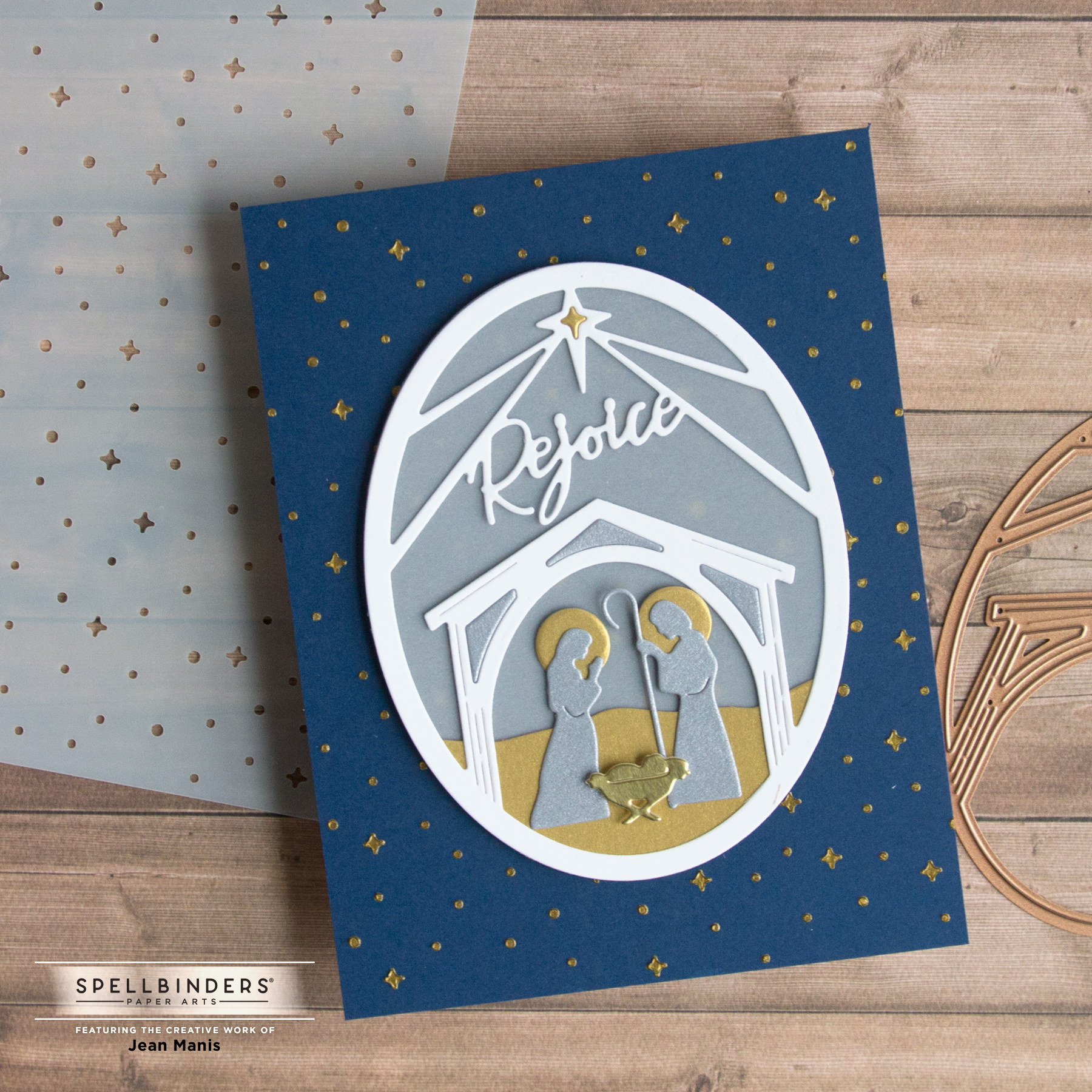 Creating Card Backgrounds with Stencils | Other Embossing Pastes